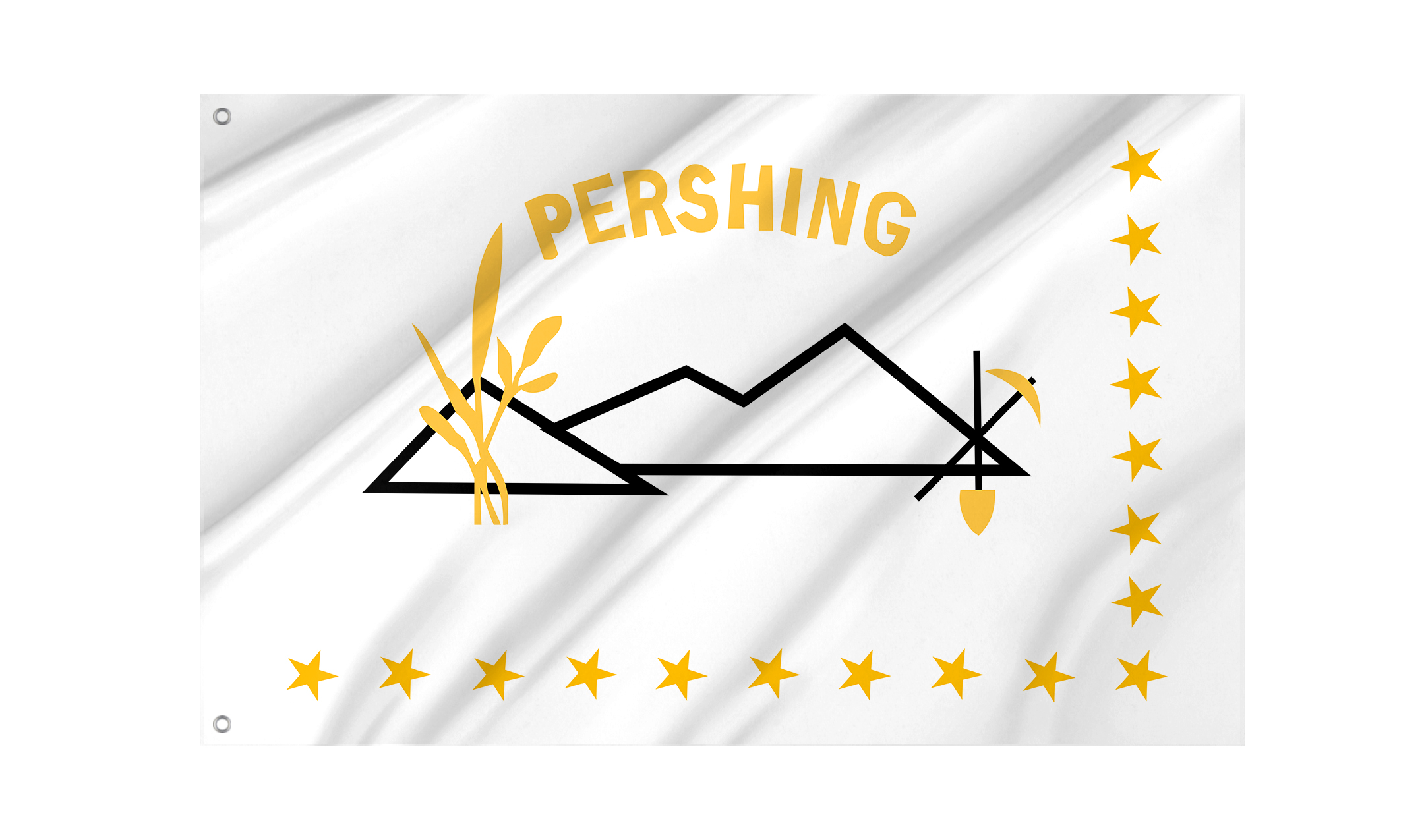 Pershing County Flag for Indoor & Outdoor Use