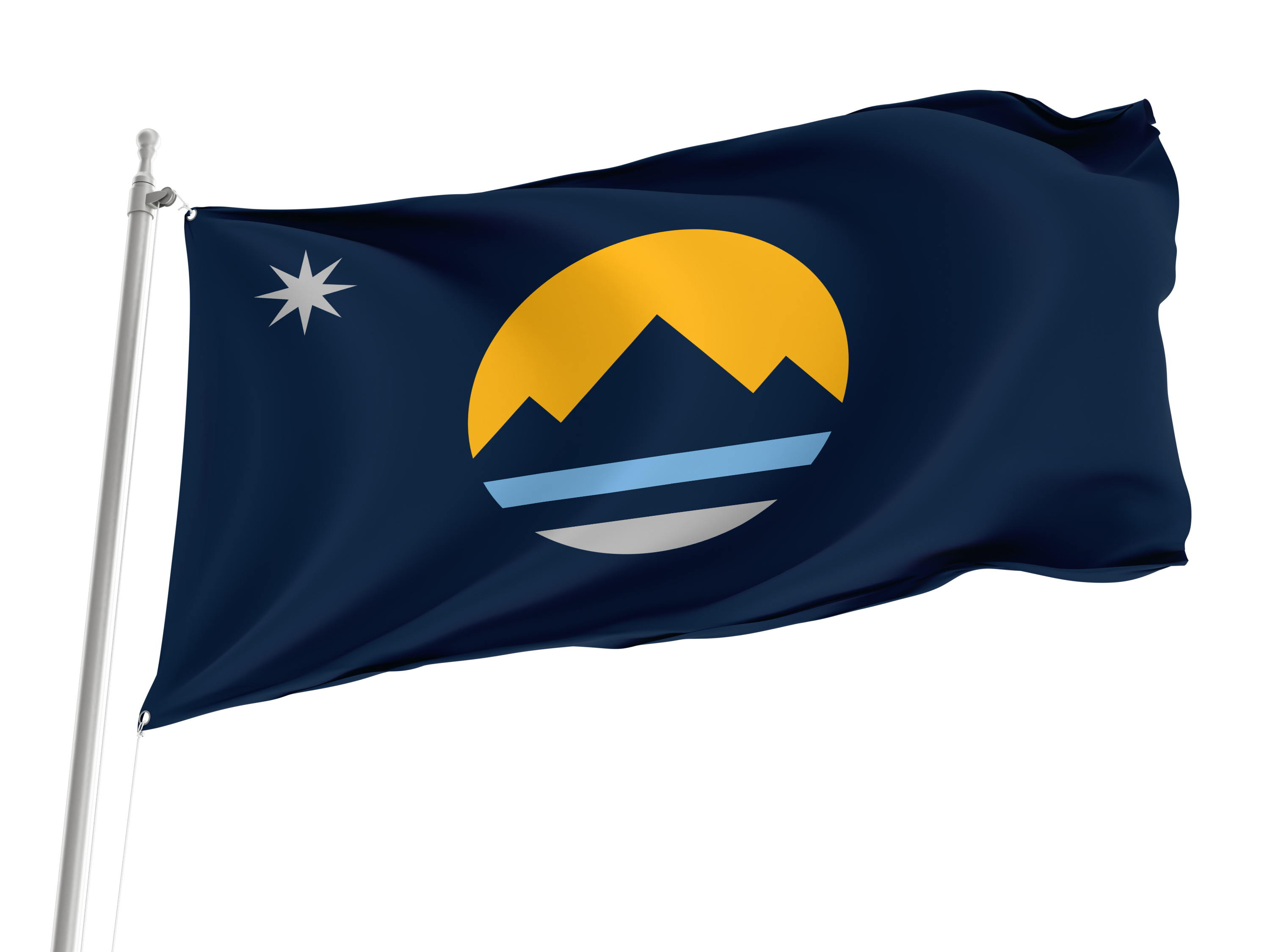 Reno, Nevada Flag for Indoor & Outdoor Use