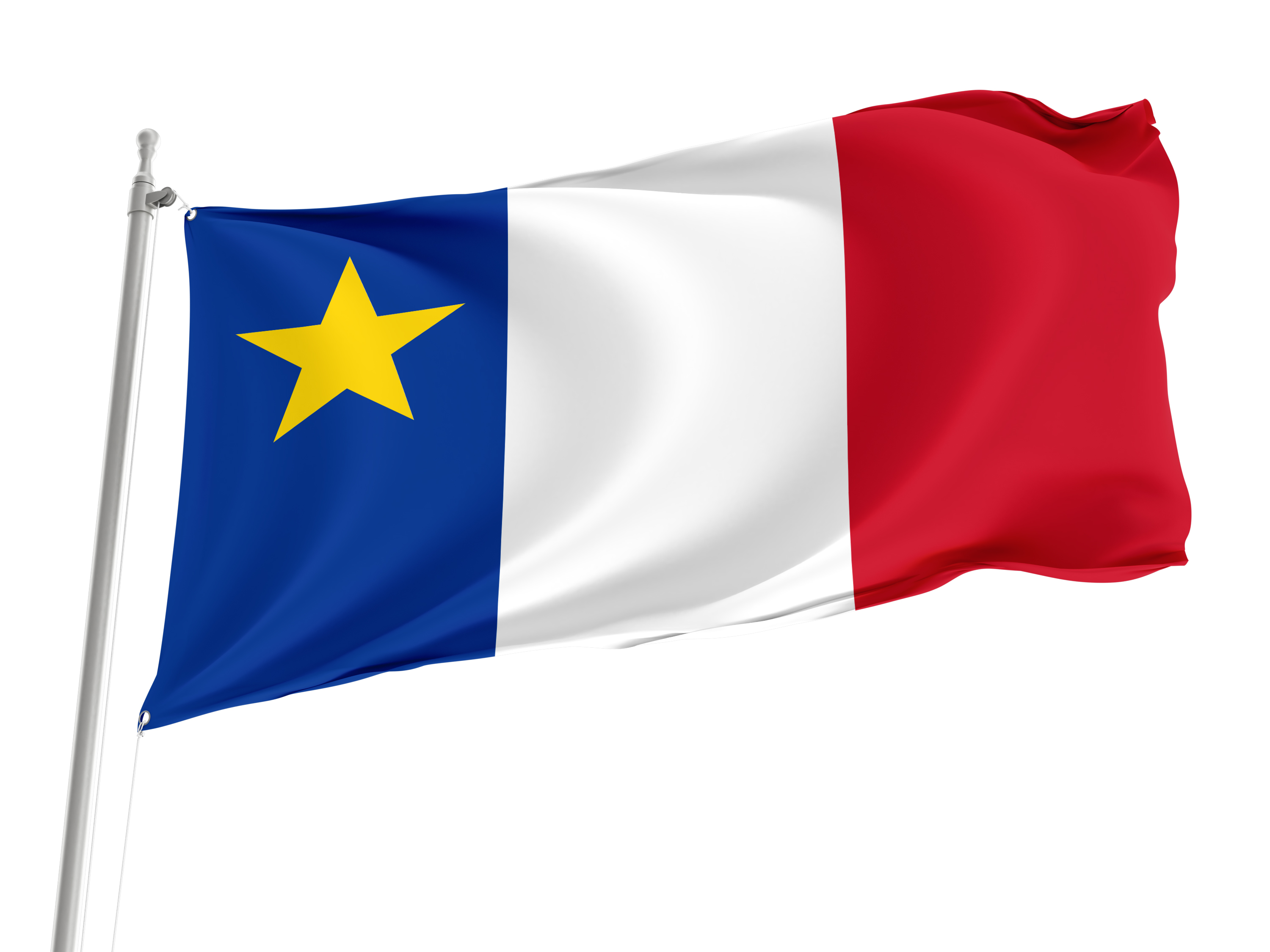 Acadia Flag for Indoor & Outdoor Use