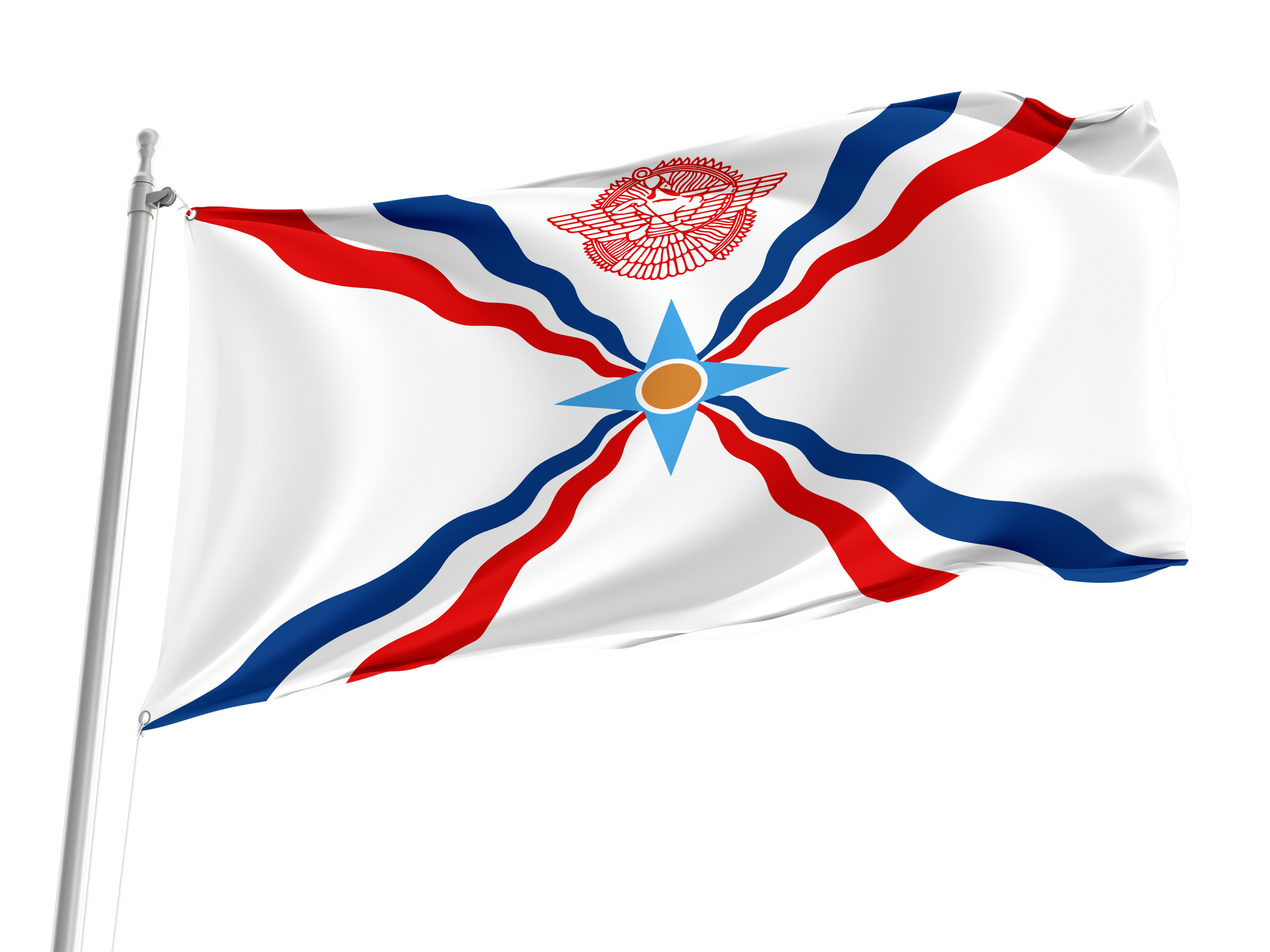 Assyria Flag for Indoor & Outdoor Use