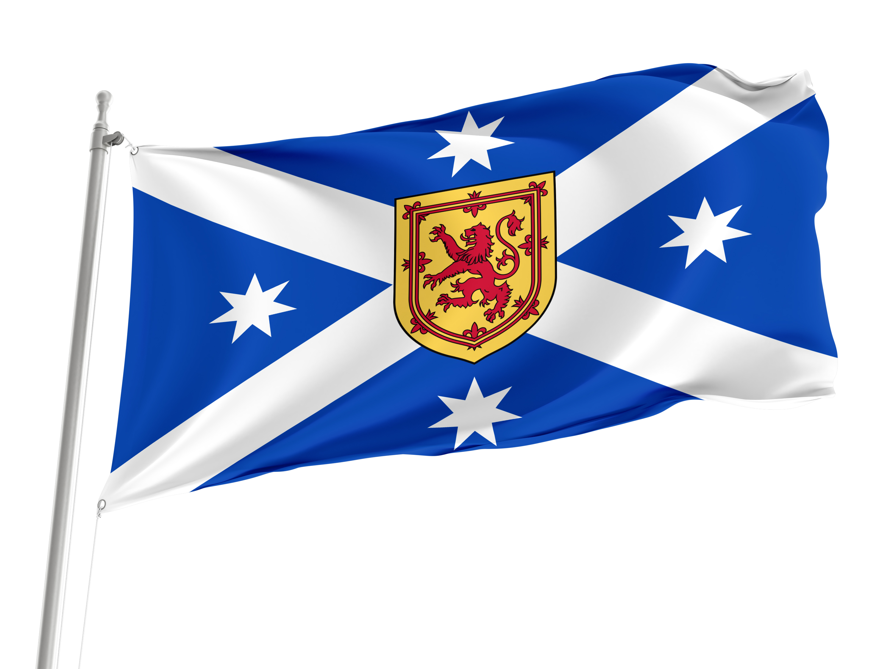Australian Scottish Heritage Flag for Indoor & Outdoor Use