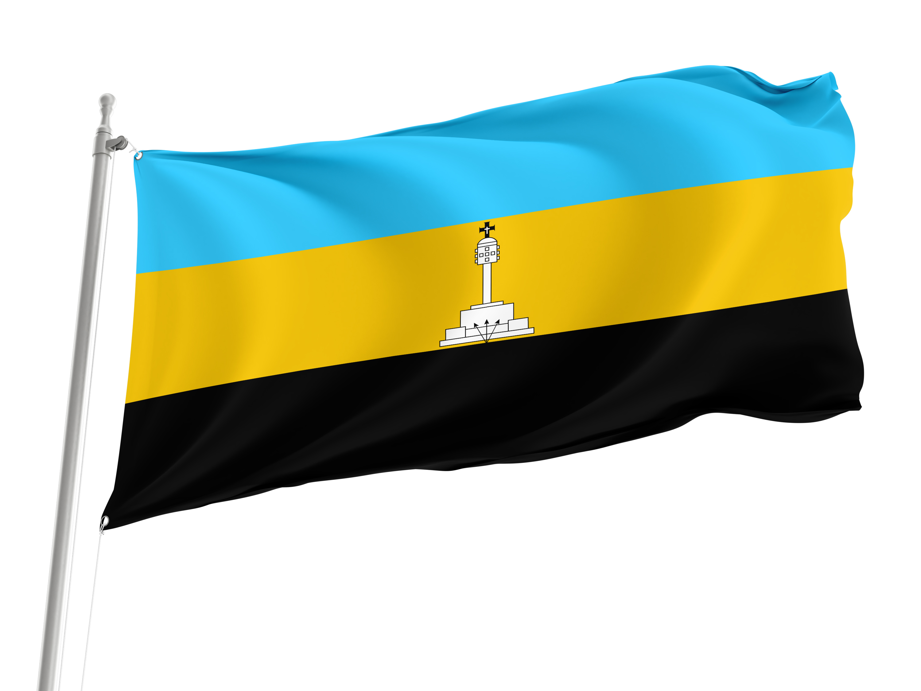 Cabinda Flag for Indoor & Outdoor Use