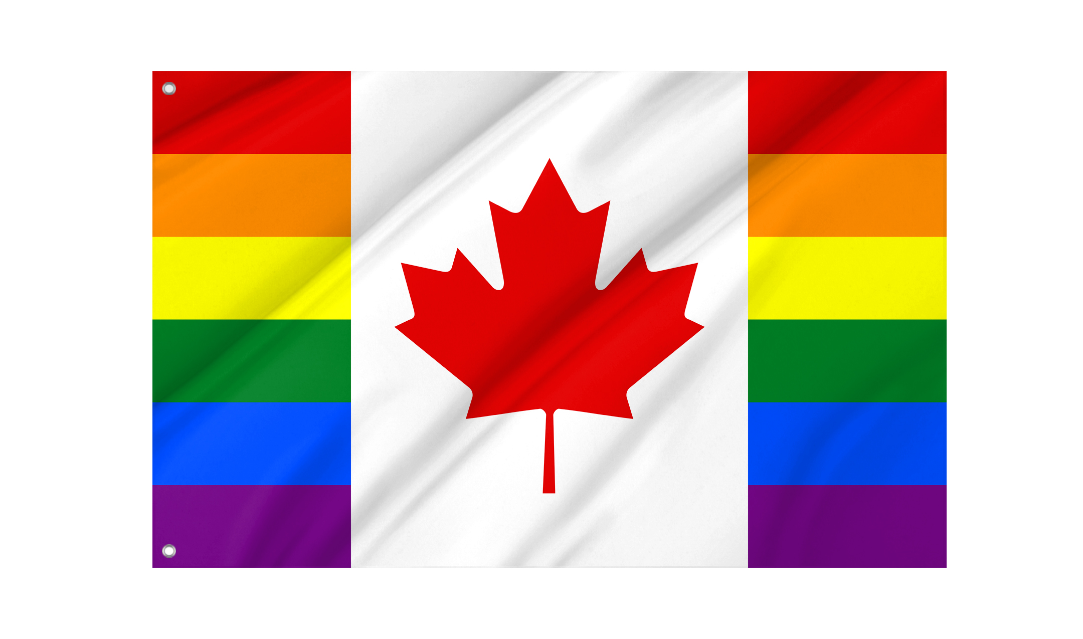 Canada Pride Flag for Indoor & Outdoor Use