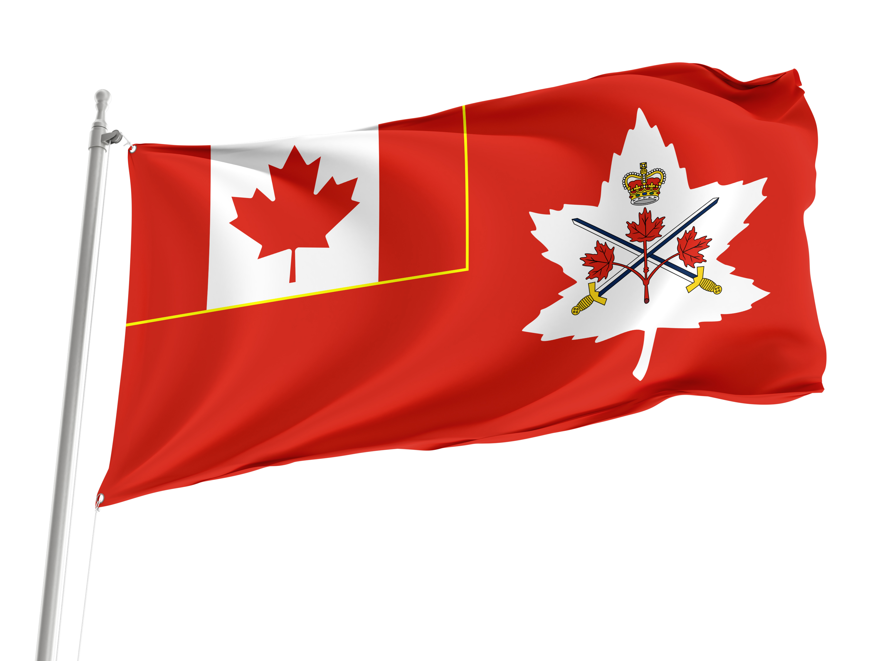 Canadian Army Flag for Indoor & Outdoor Use