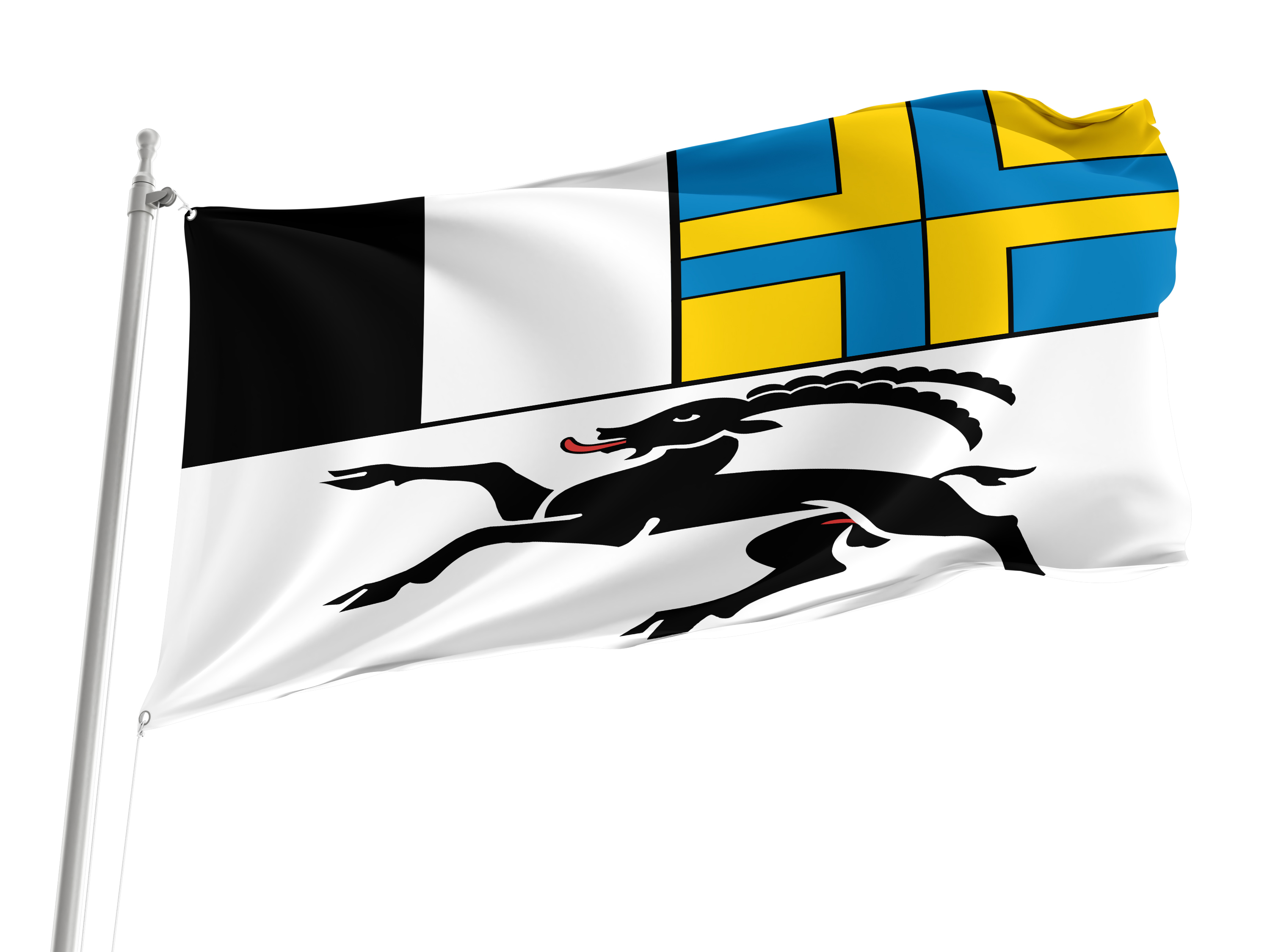 Graubünden Flag for Indoor & Outdoor Use