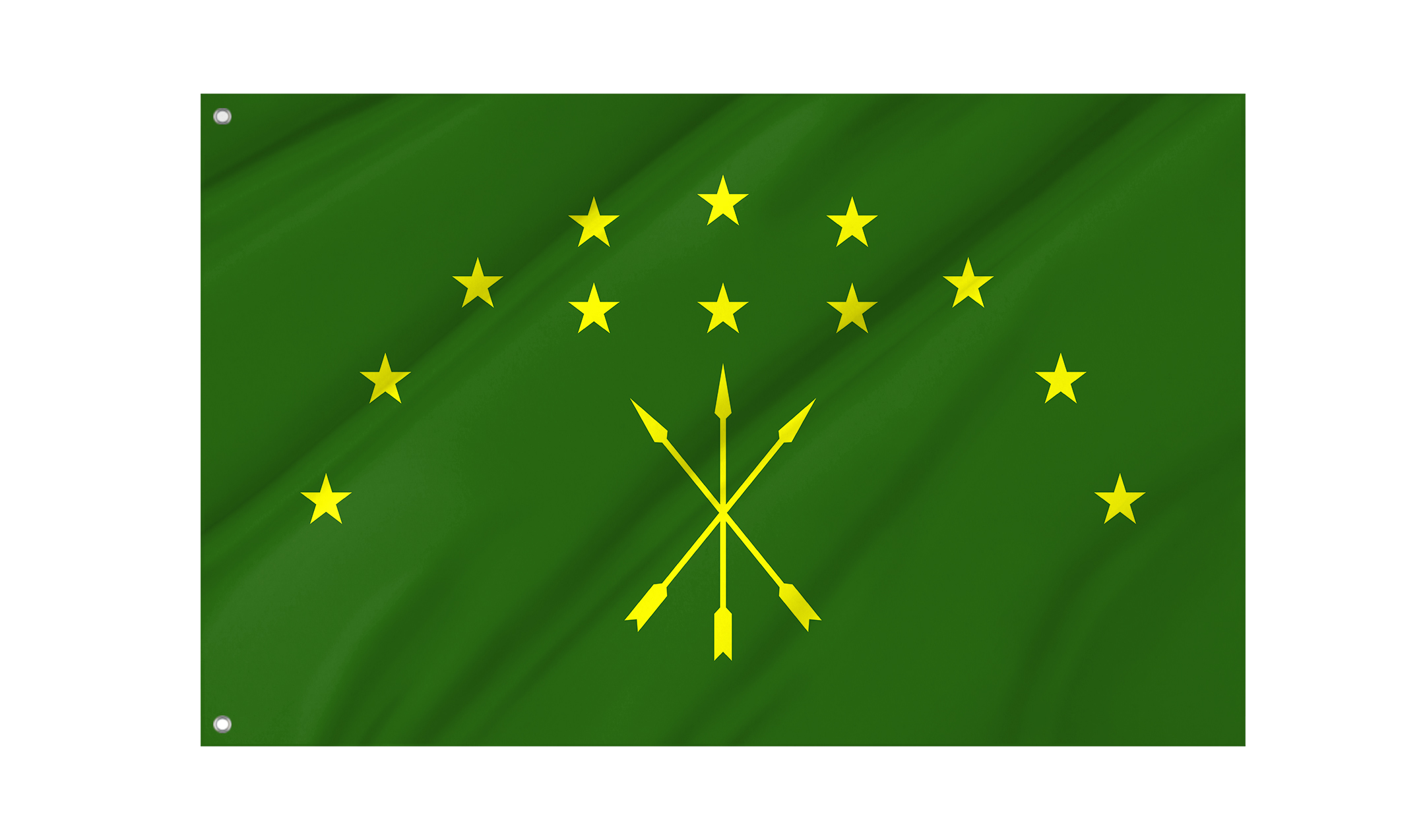 Circassian Flag for Indoor & Outdoor Use