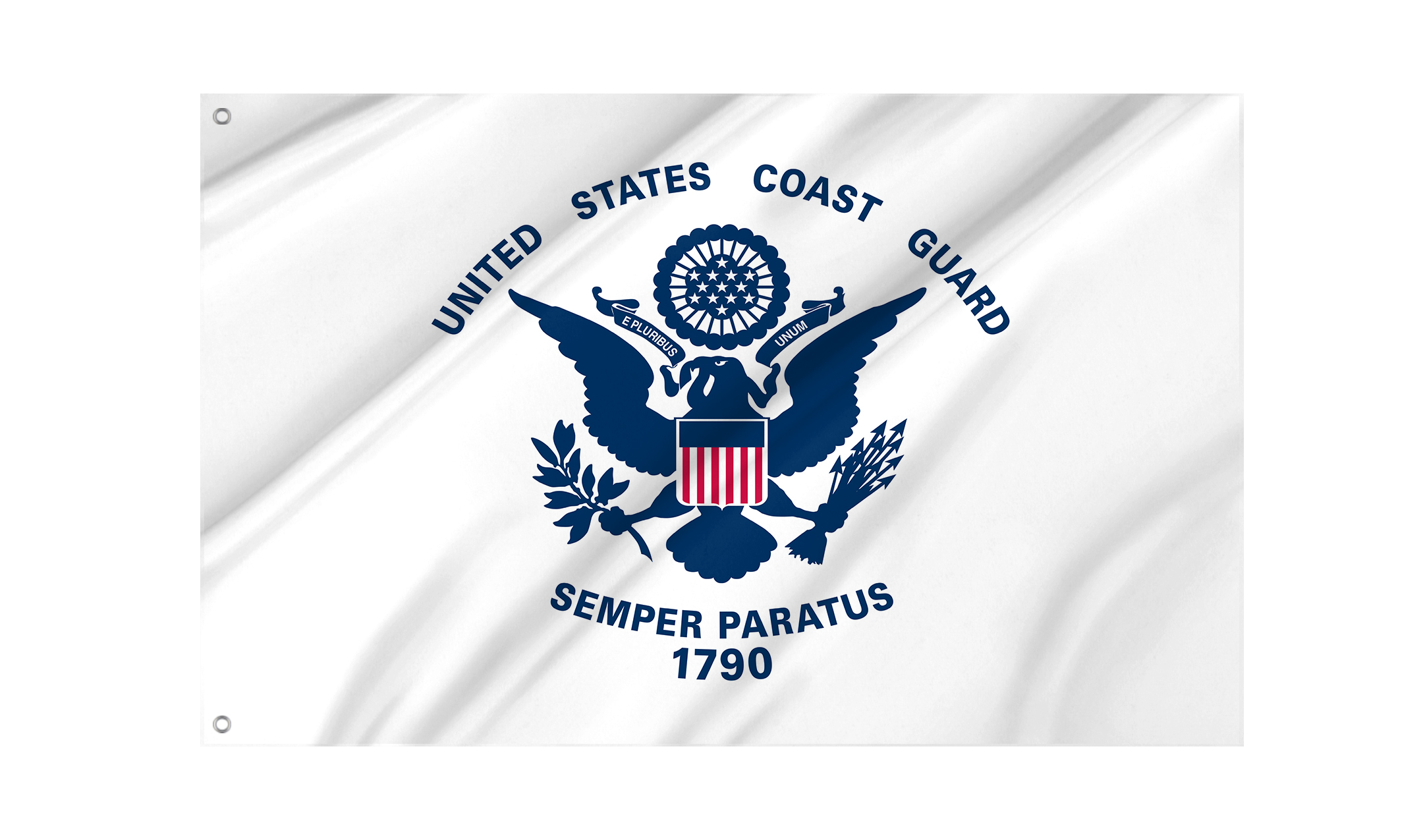 Coast Guard Flag for Indoor & Outdoor Use
