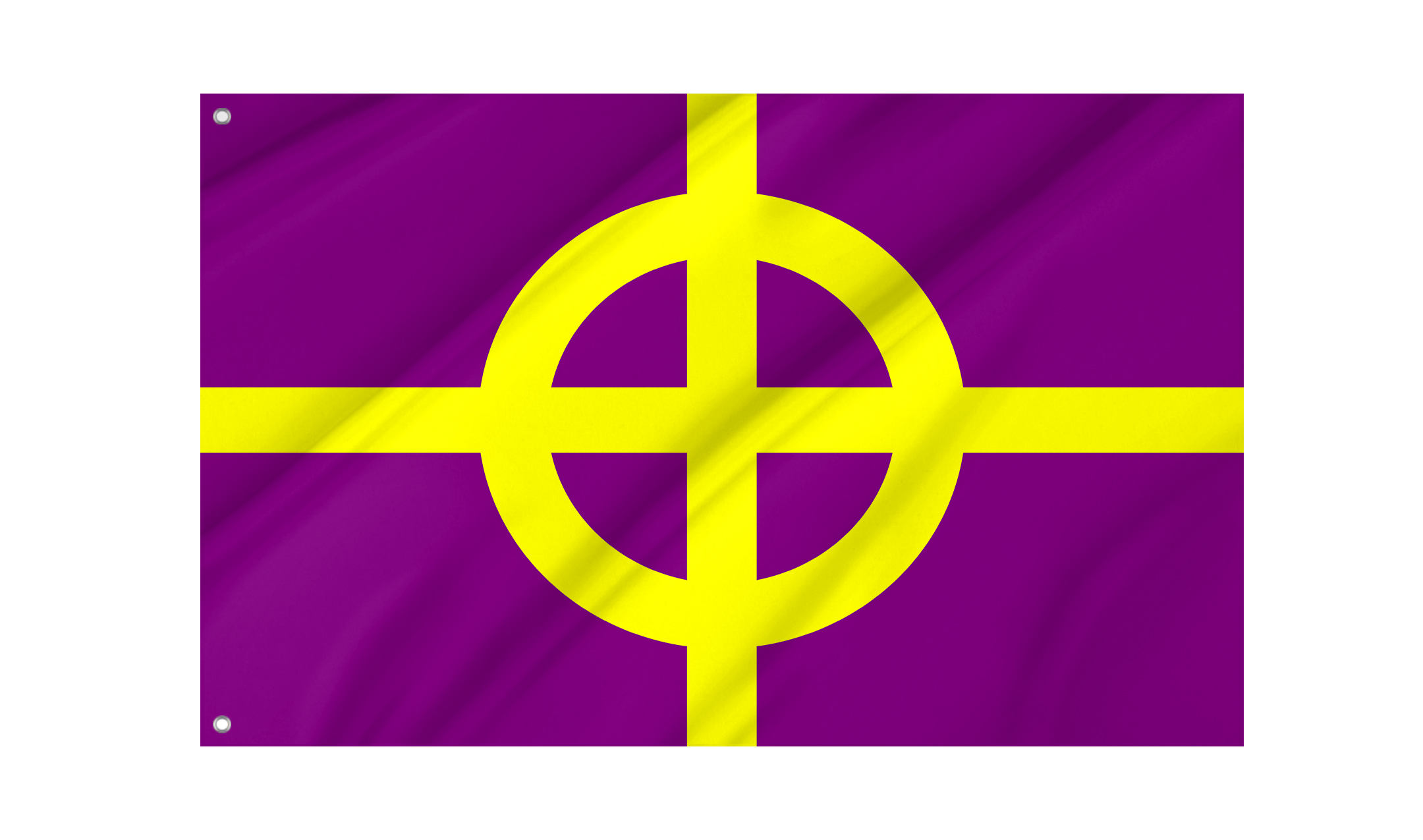 Cross of Neith Flag for Indoor & Outdoor Use