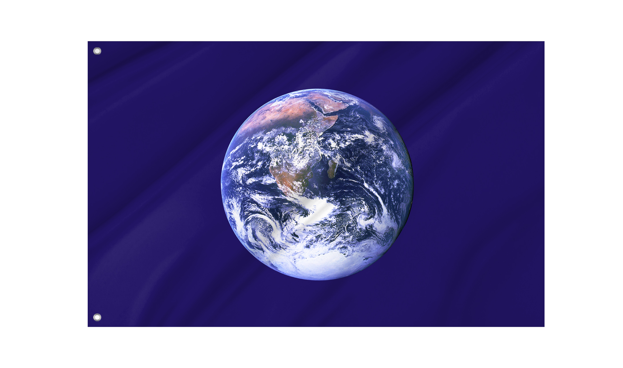 Earth Flag for Indoor & Outdoor Use