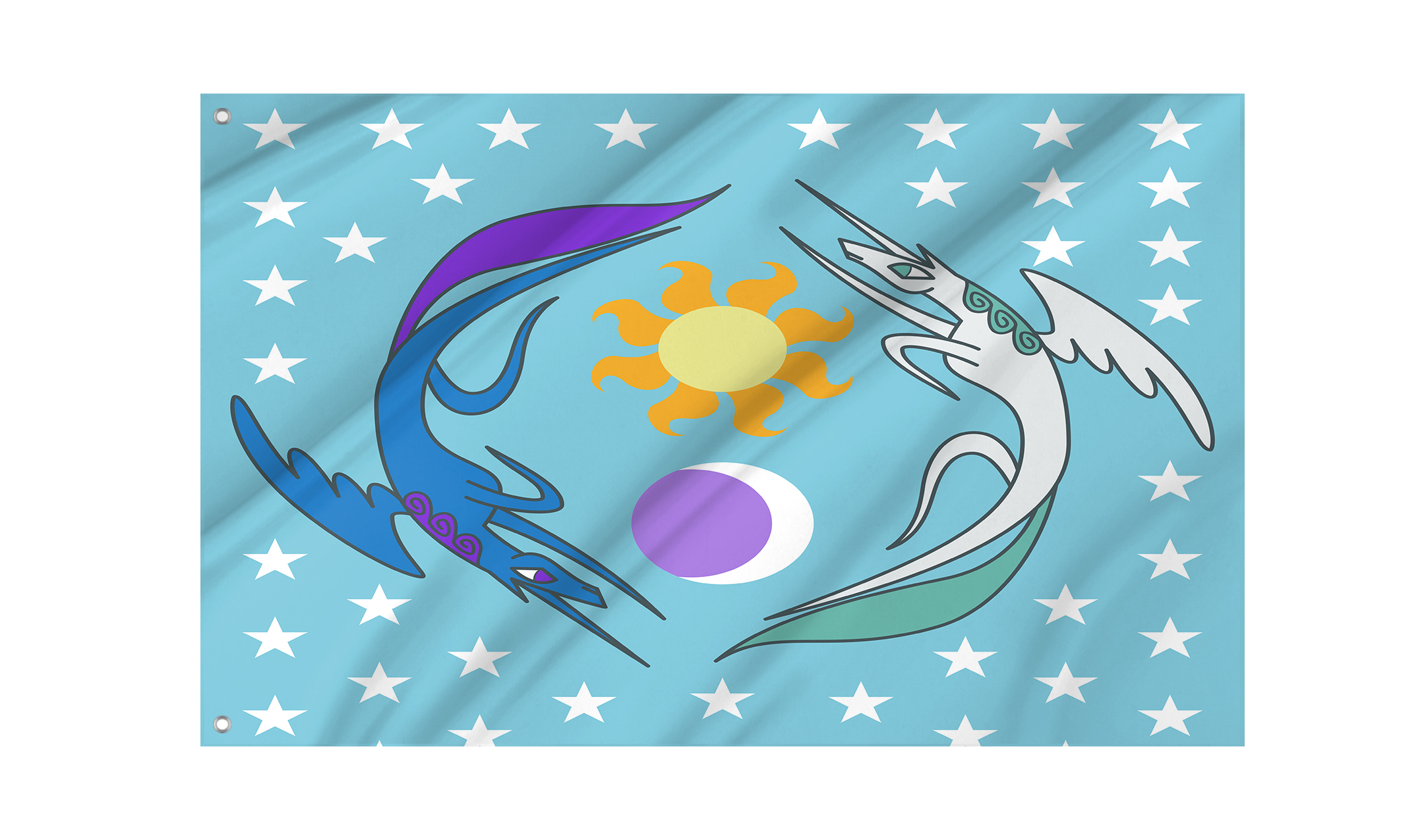 Equestria Flag for Indoor & Outdoor Use
