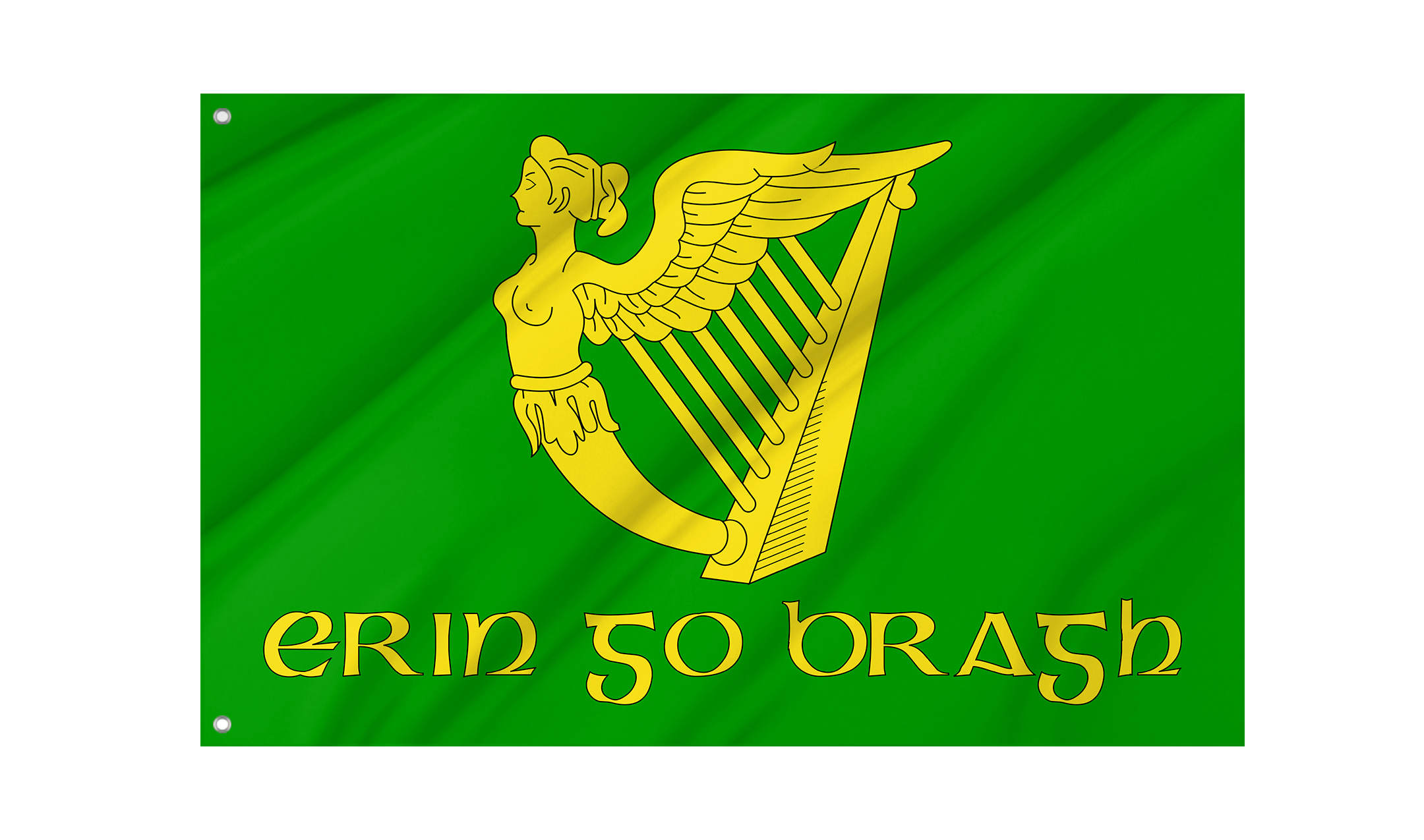 Erin Go Bragh Flag for Indoor & Outdoor Use