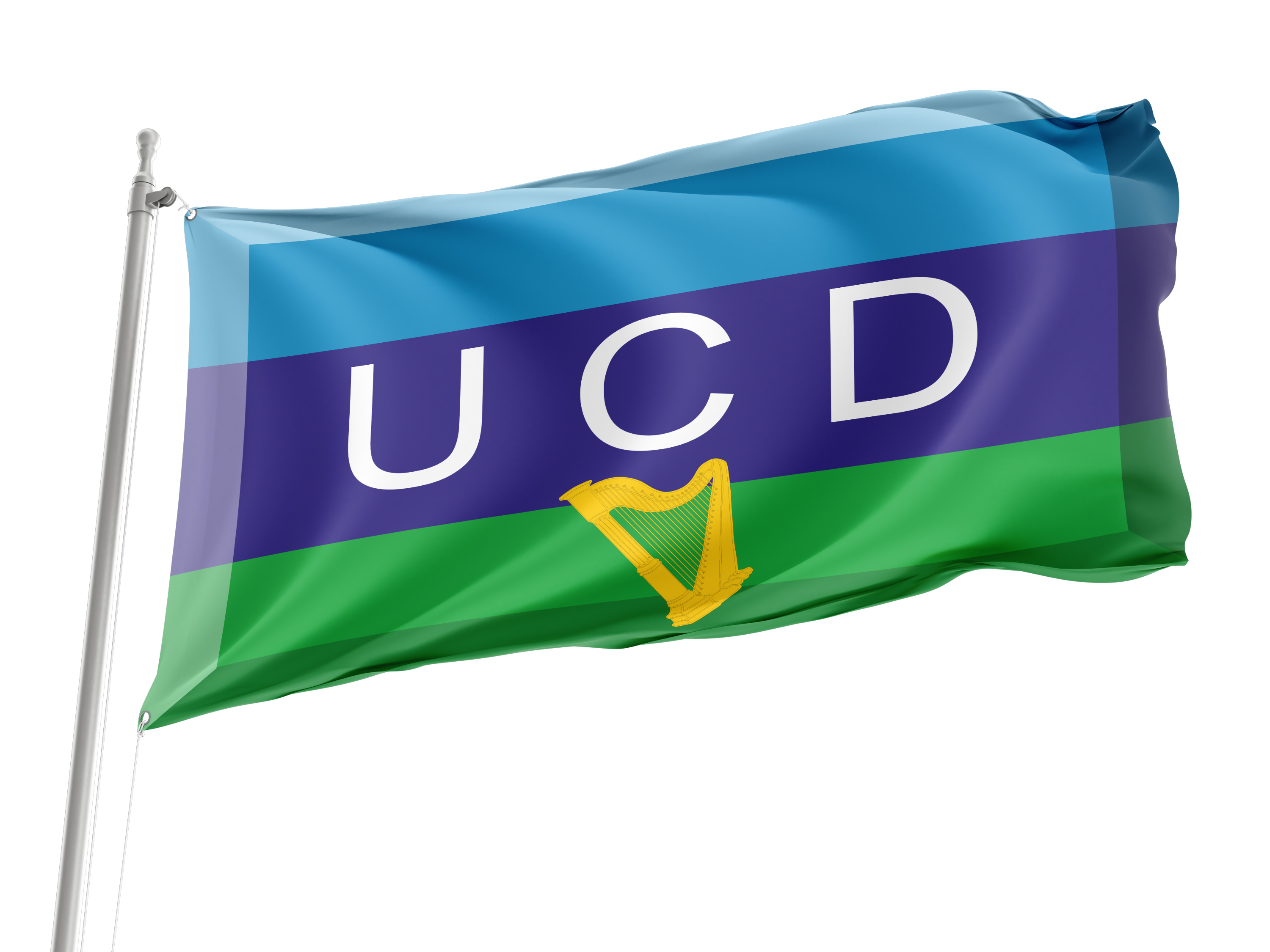 Fantasy flag for UCD Dublin Teams for Indoor & Outdoor Use