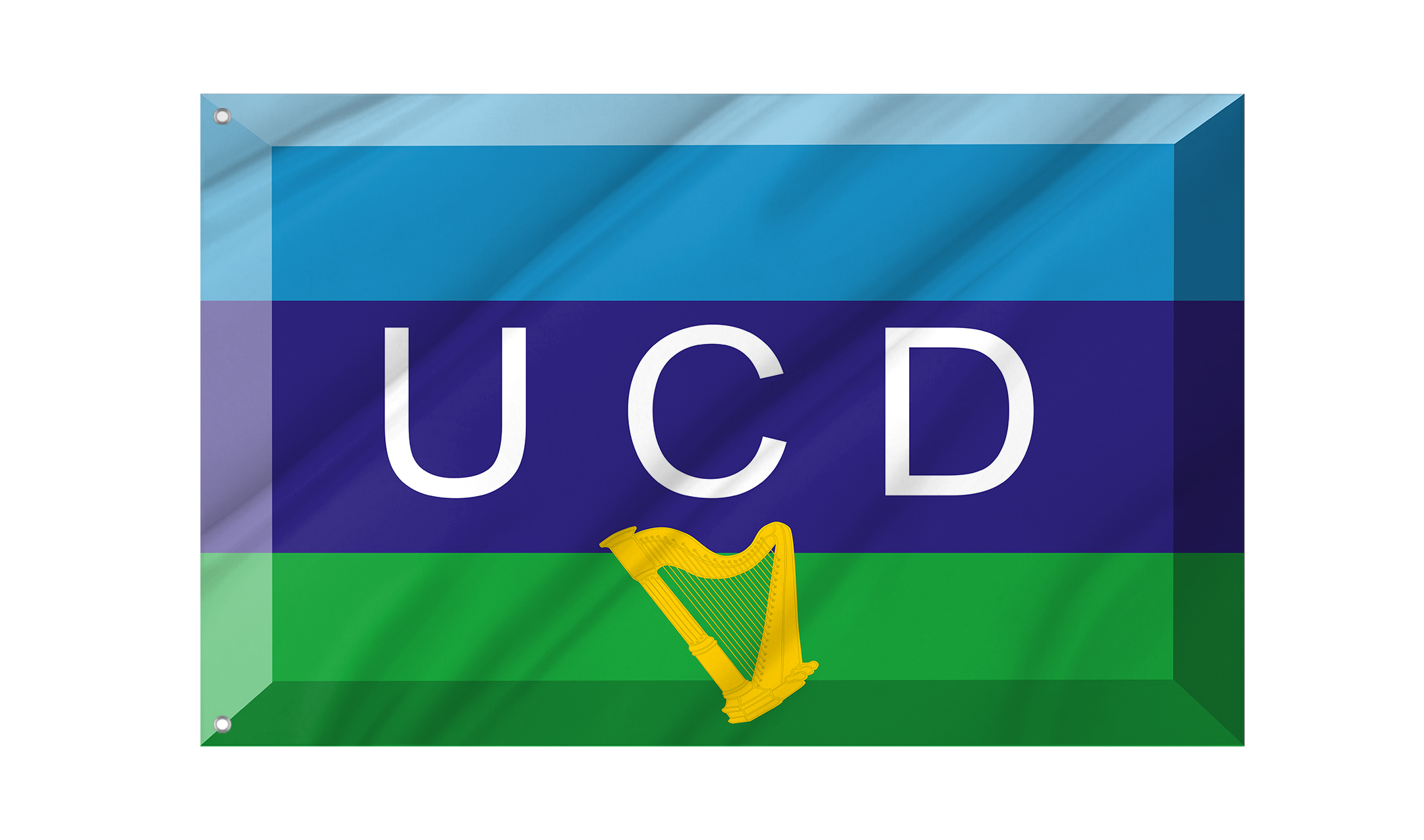 Fantasy flag for UCD Dublin Teams for Indoor & Outdoor Use