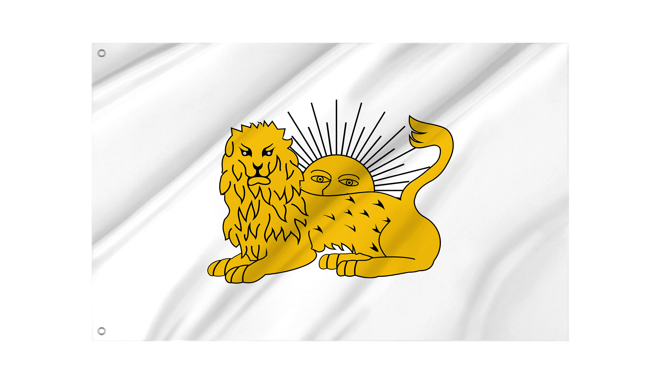 Fath Ali Shah Flag for Indoor & Outdoor Use