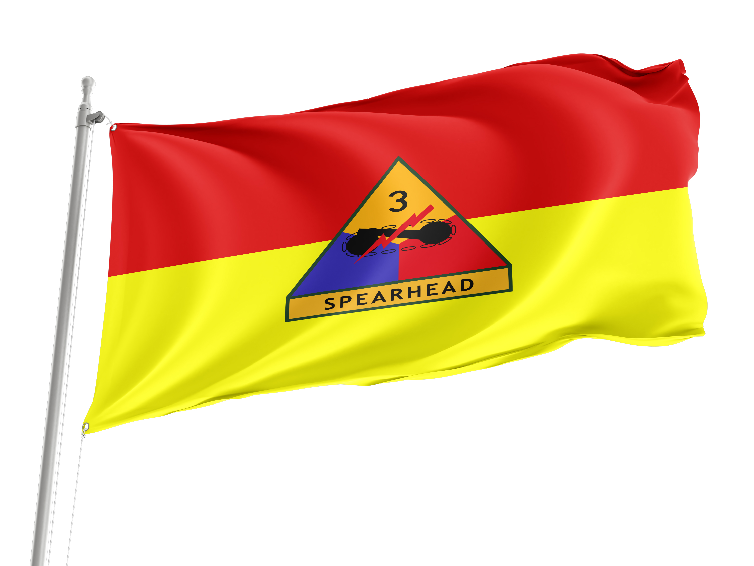 3rd Armored Division Flag for Indoor & Outdoor Use