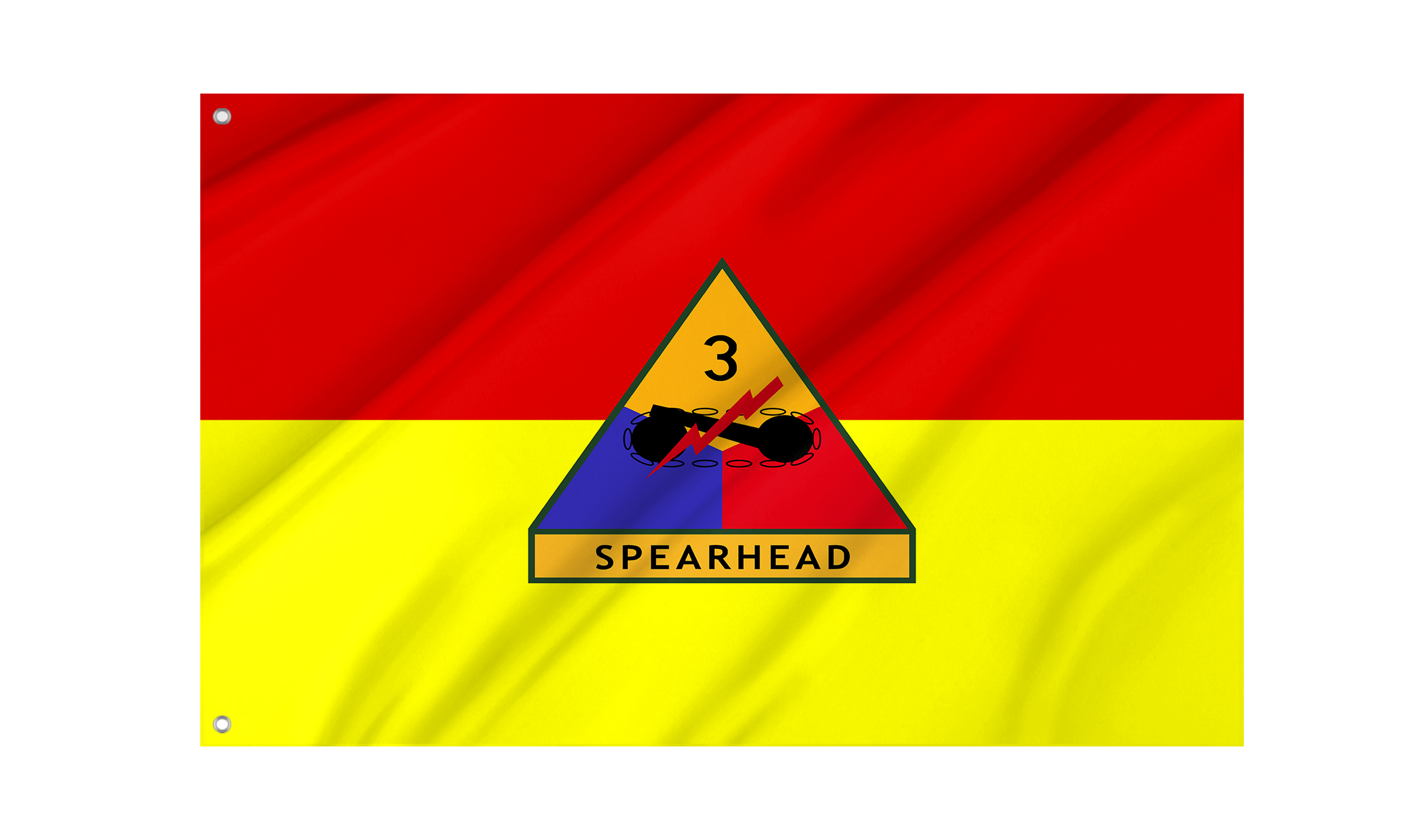 3rd Armored Division Flag for Indoor & Outdoor Use