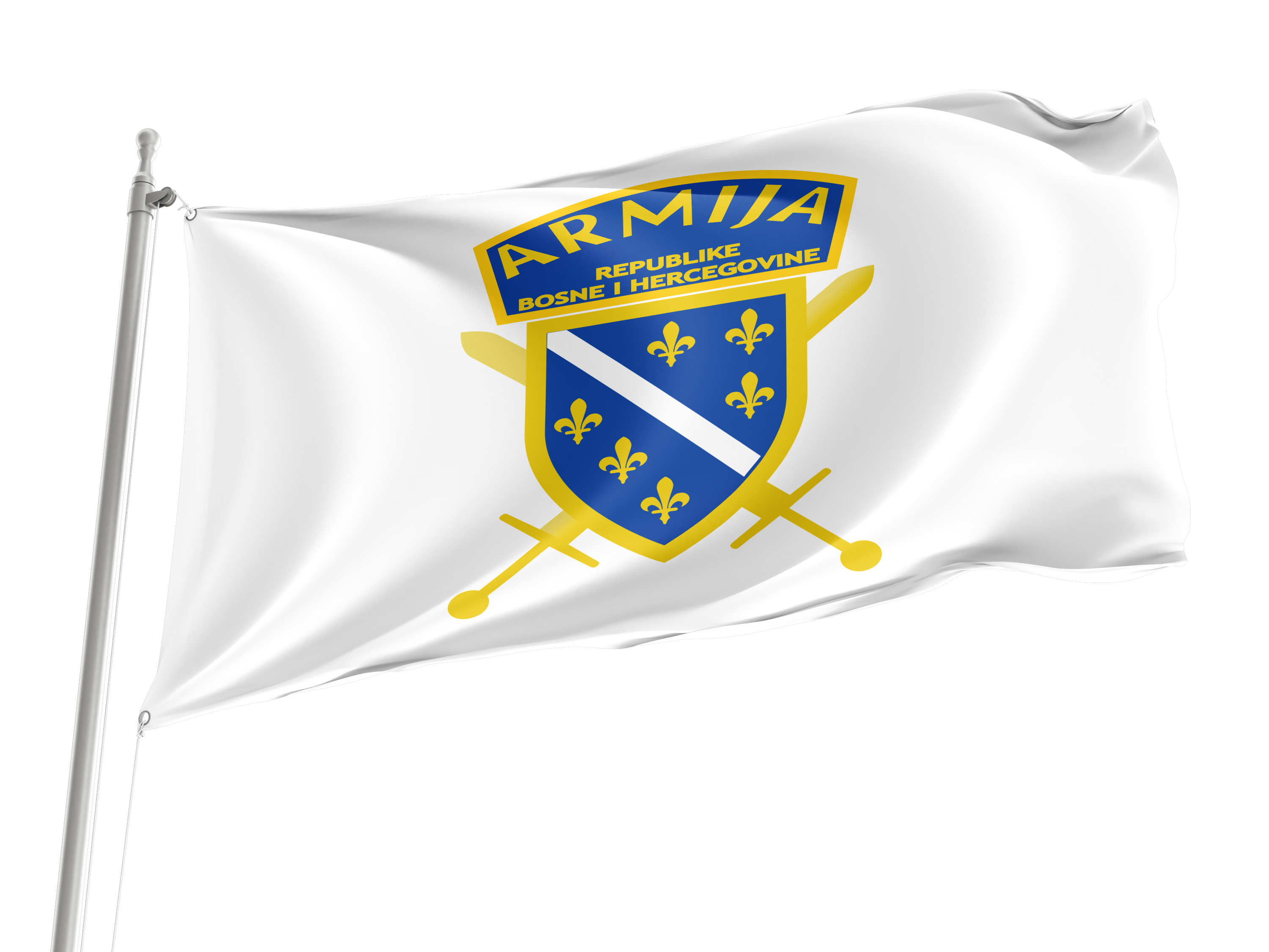 Army of The Republic of Bosnia and Herzegovina Flag for Indoor & Outdoor Use