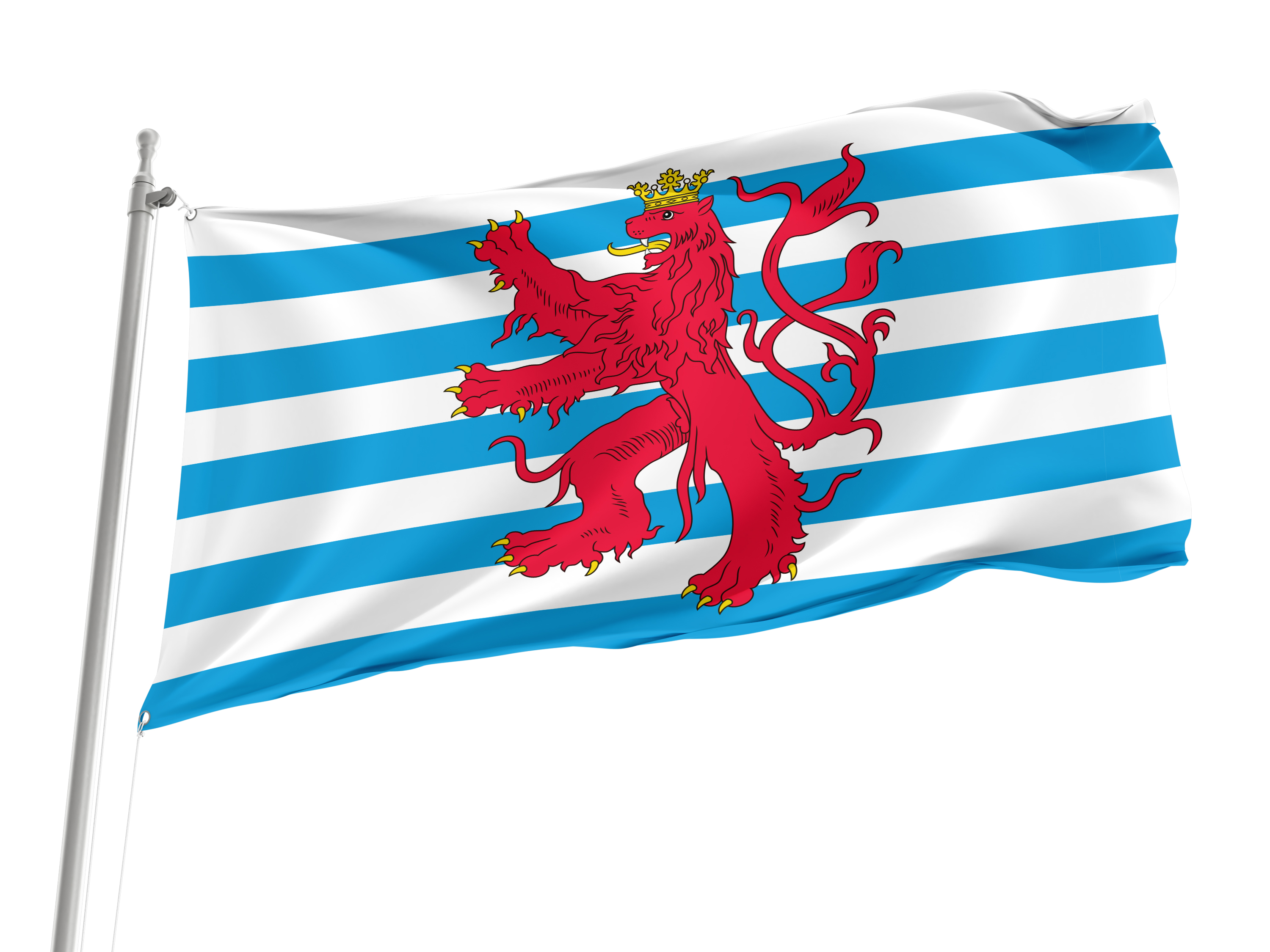 Belgian Province of Luxembourg Flag for Indoor & Outdoor Use