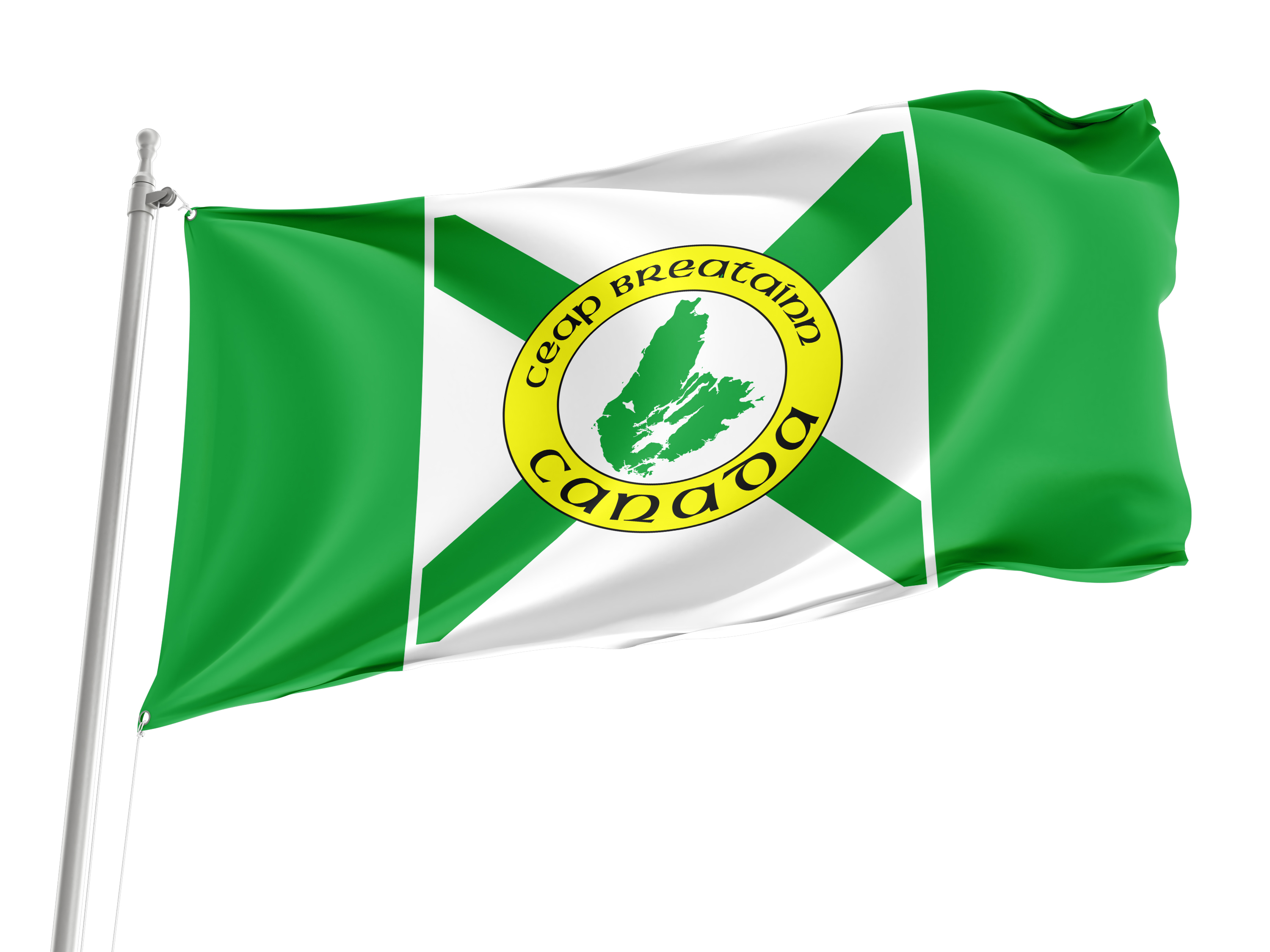 Cape Breton Island Ratio 5 3 Flag for Indoor & Outdoor Use