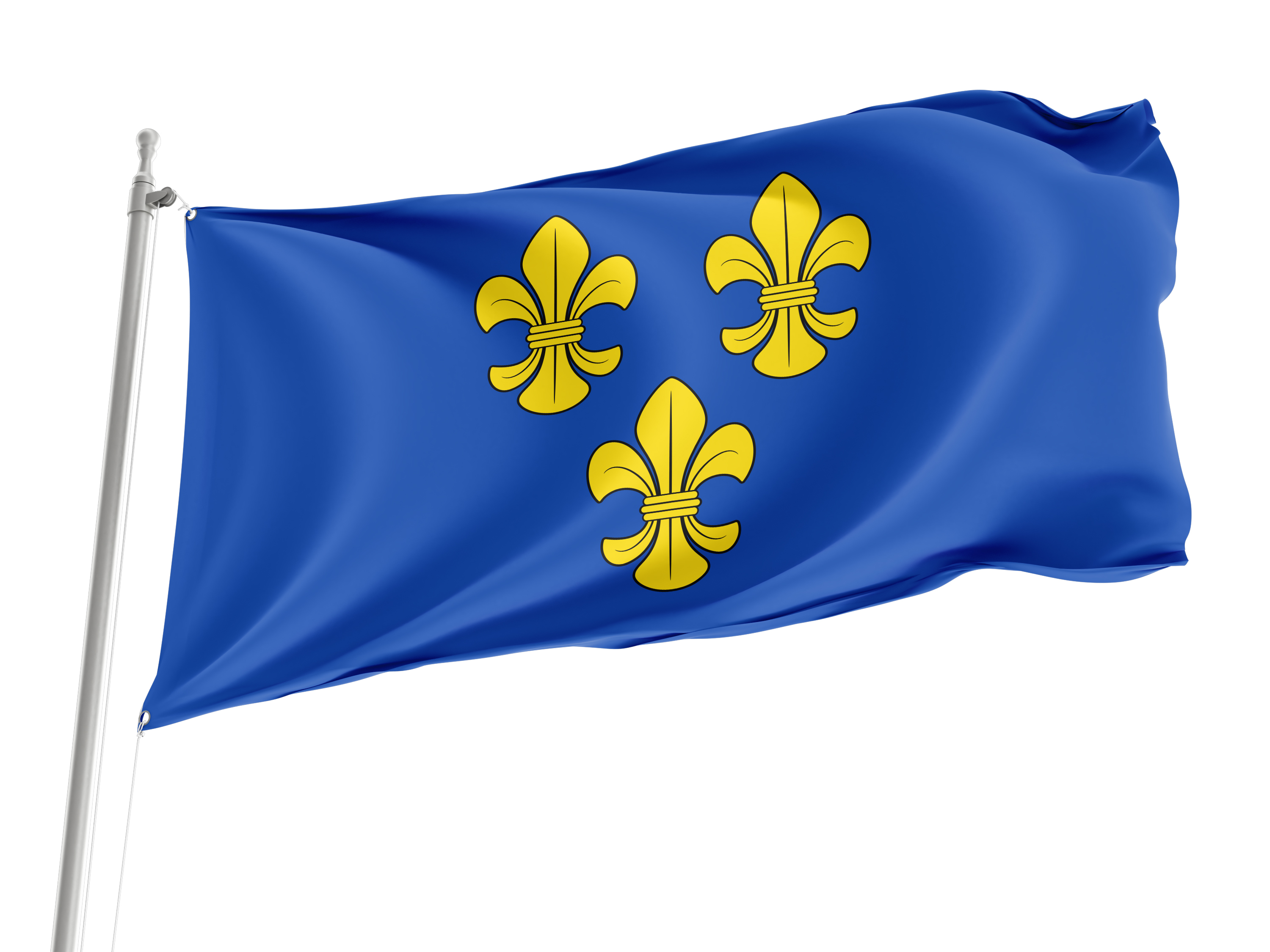 Flag of Wiesbaden, Patriotic Flags, Unique Design Print, Flags for Indoor & Outdoor Use