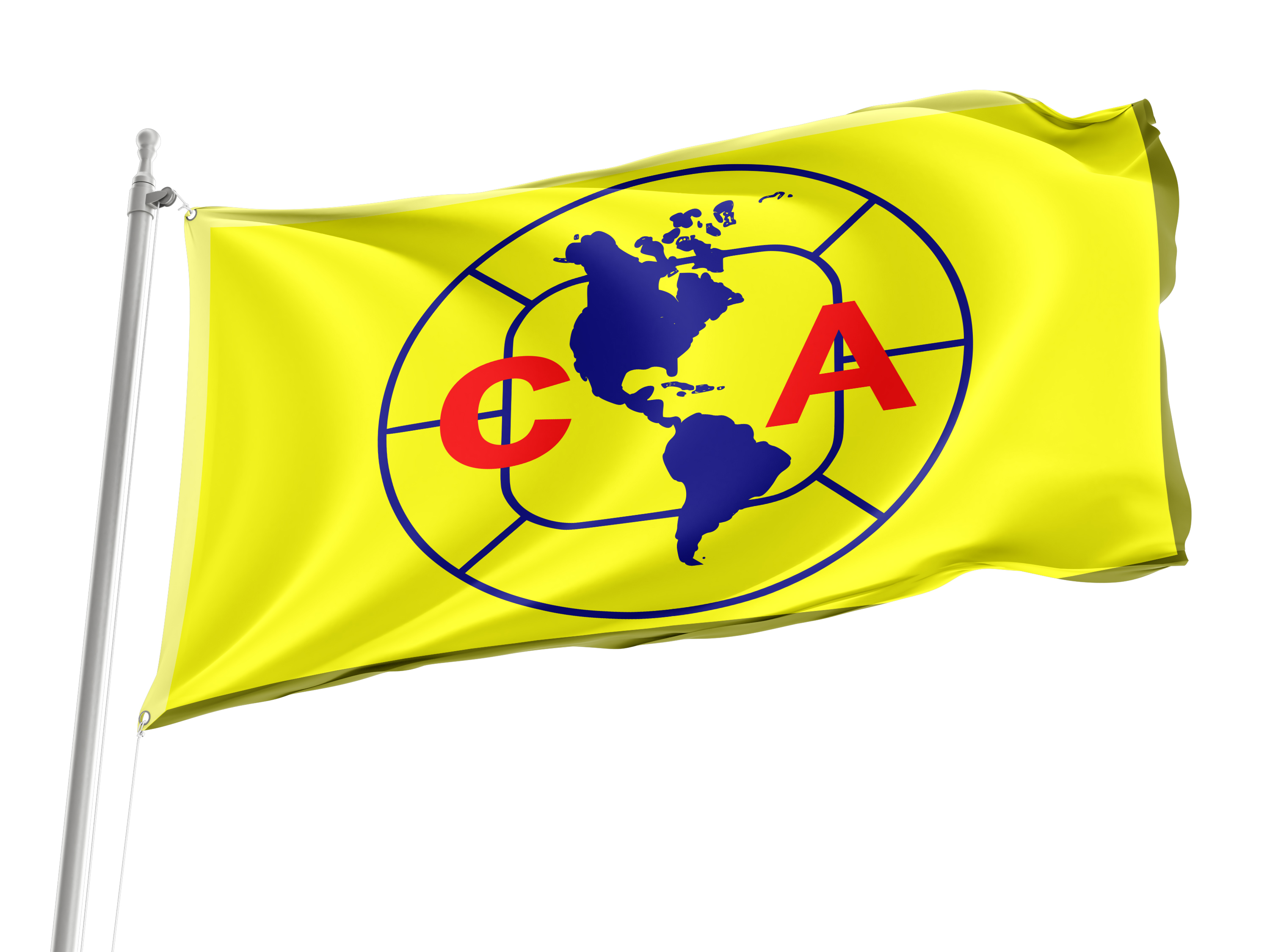 Club América Flag for Indoor & Outdoor Use