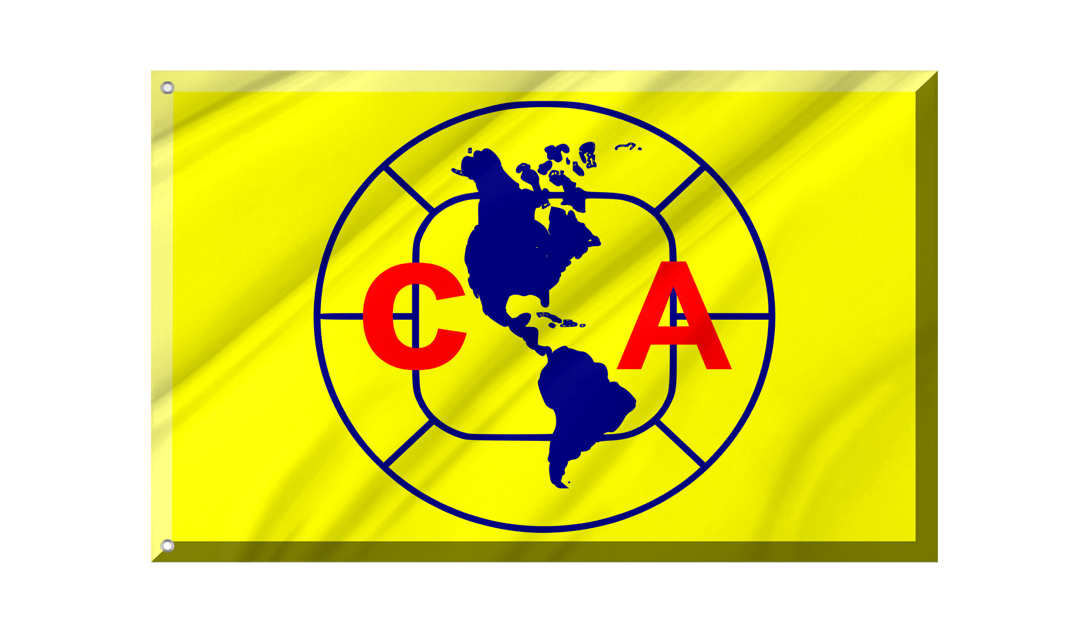 Club América Flag for Indoor & Outdoor Use