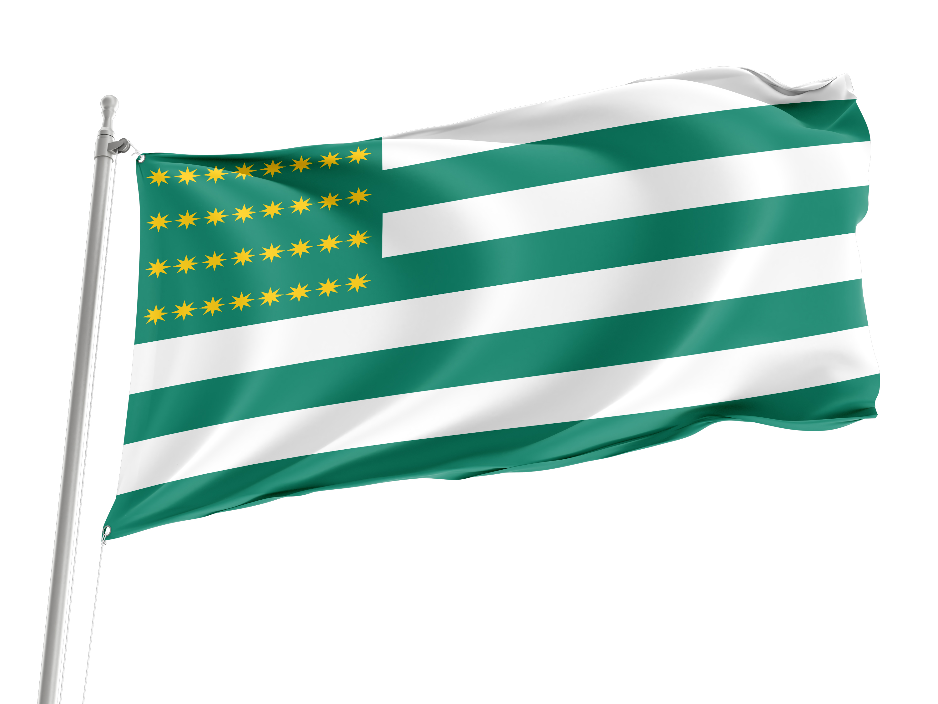 Fenian „Stars and Stripes” 1867 Flag for Indoor & Outdoor Use