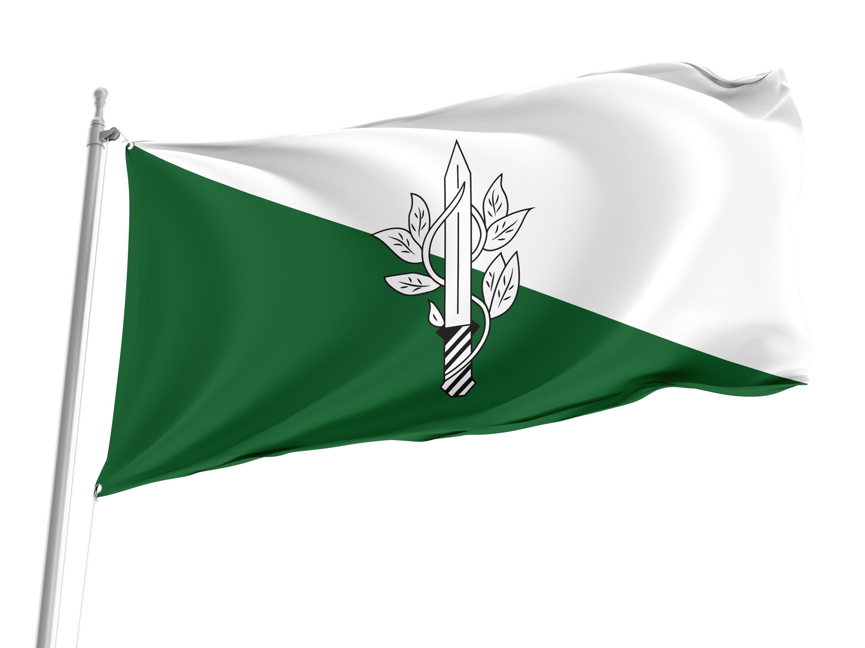 Guyana Defence Force Agri Corps Flag for Indoor & Outdoor Use