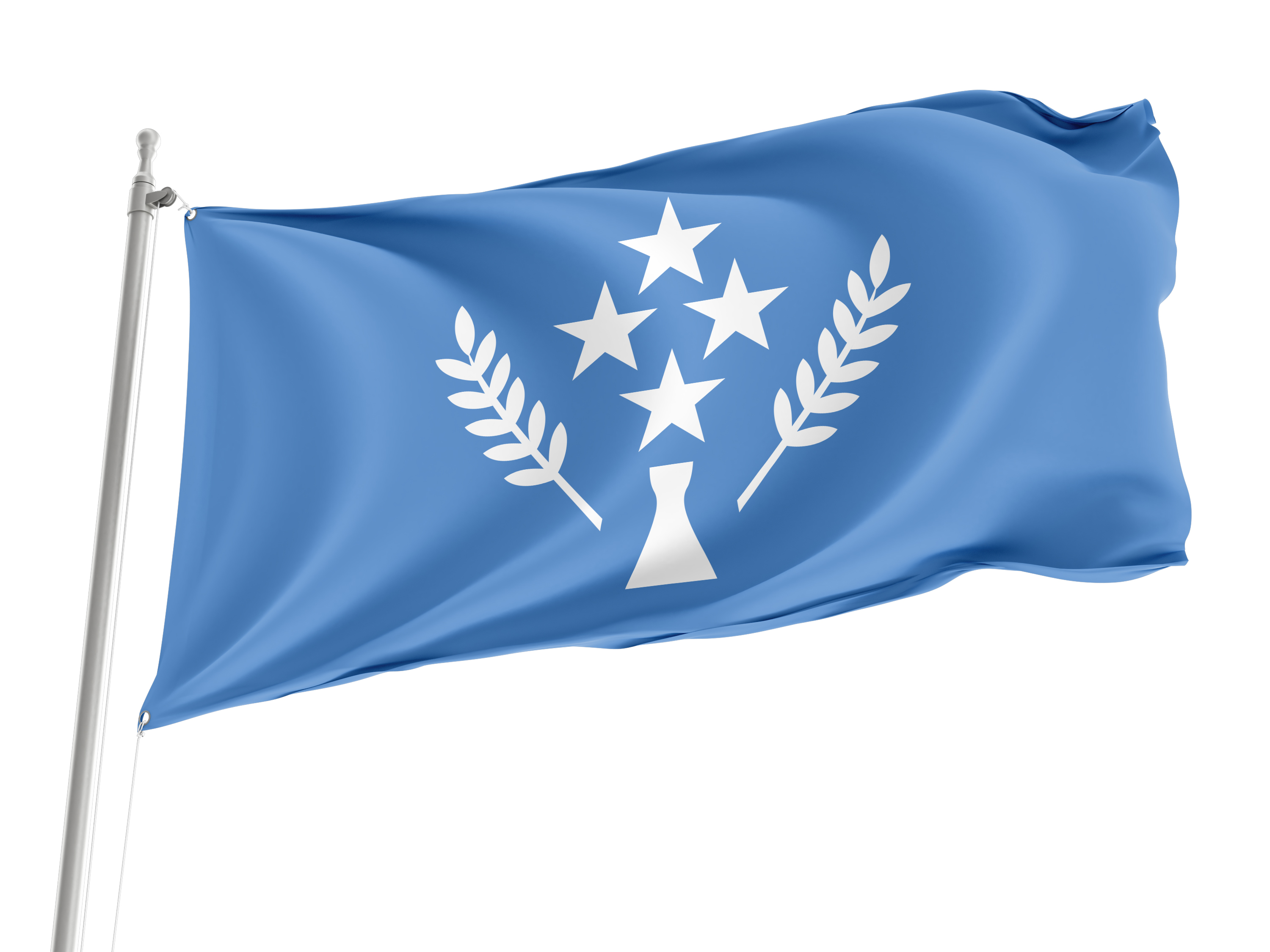 Kosrae Flag for Indoor & Outdoor Use
