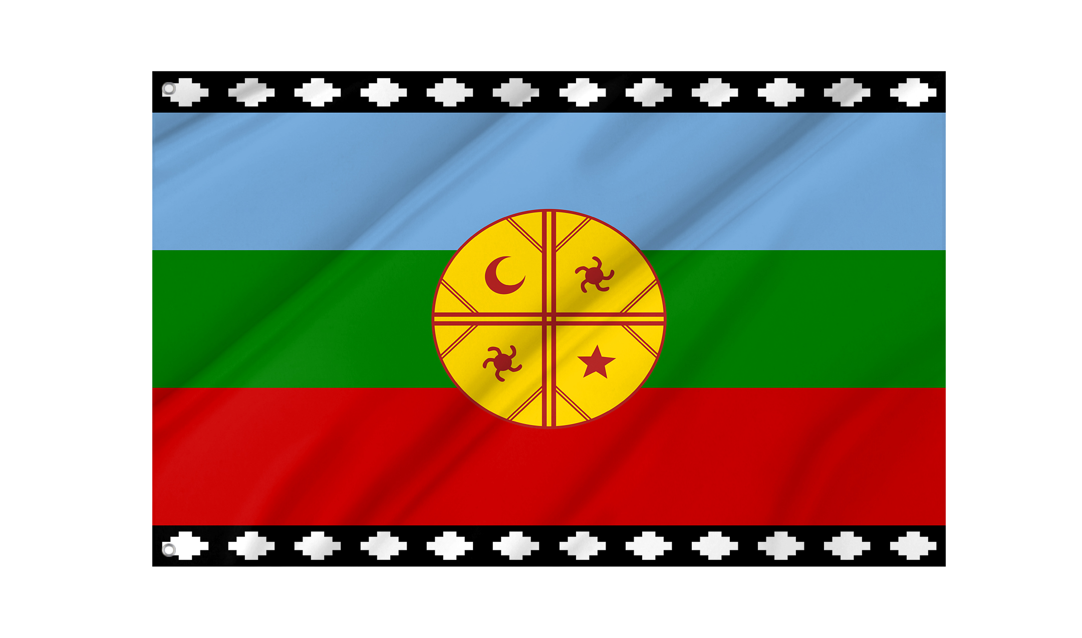 Mapuches Flag for Indoor & Outdoor Use
