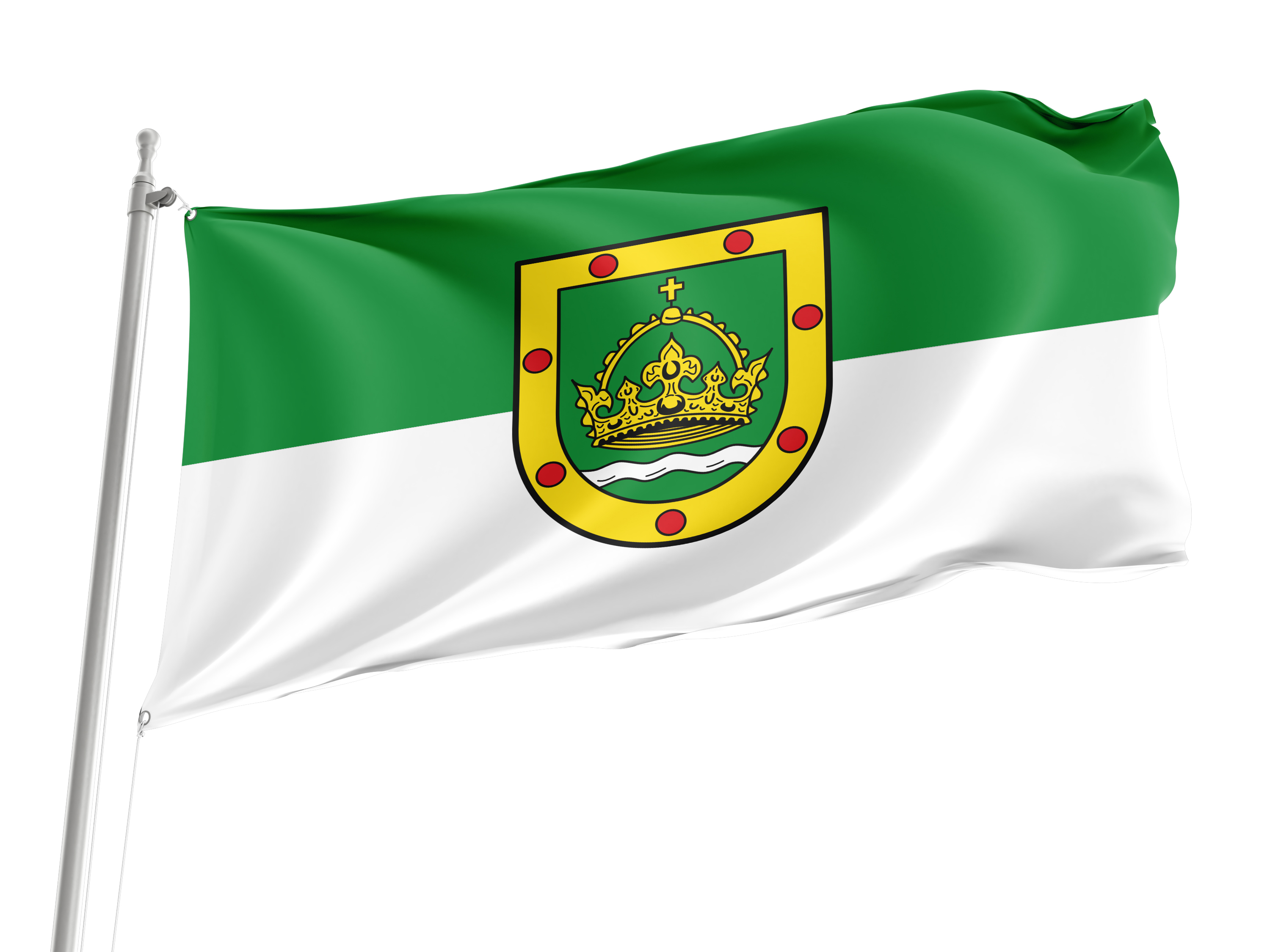 Flag of Municipalities Association of Hollenstedt, Patriotic Flags, Unique Design Print, Flags for Indoor & Outdoor Use
