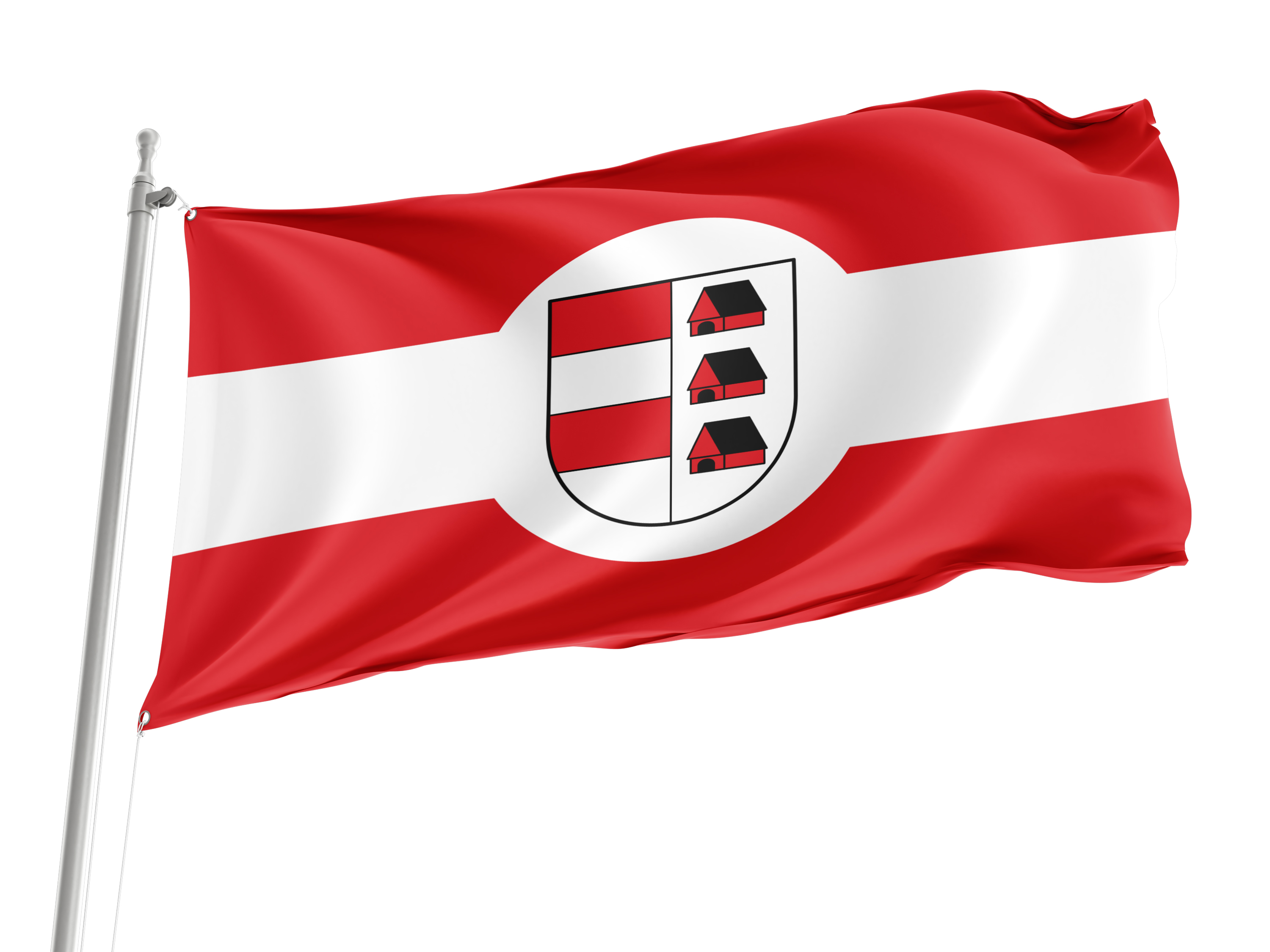 Flag of Municipality of Drestedt, Patriotic Flags, Unique Design Print, Flags for Indoor & Outdoor Use