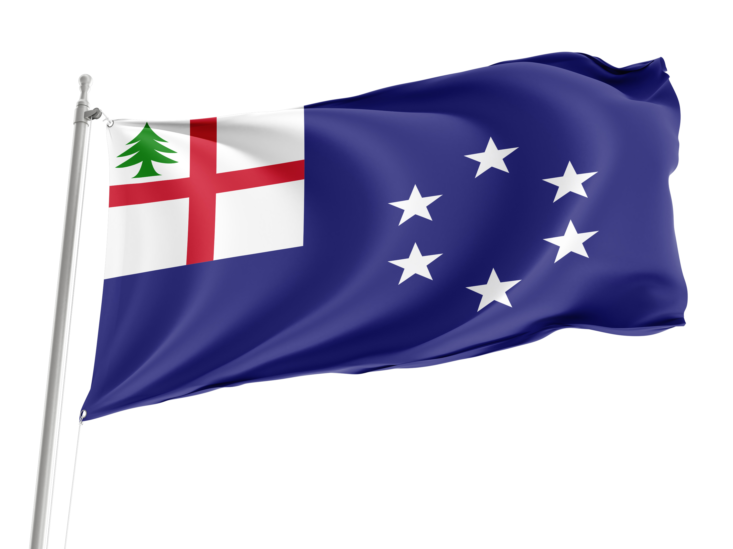 New England 1988 Flag for Indoor & Outdoor Use