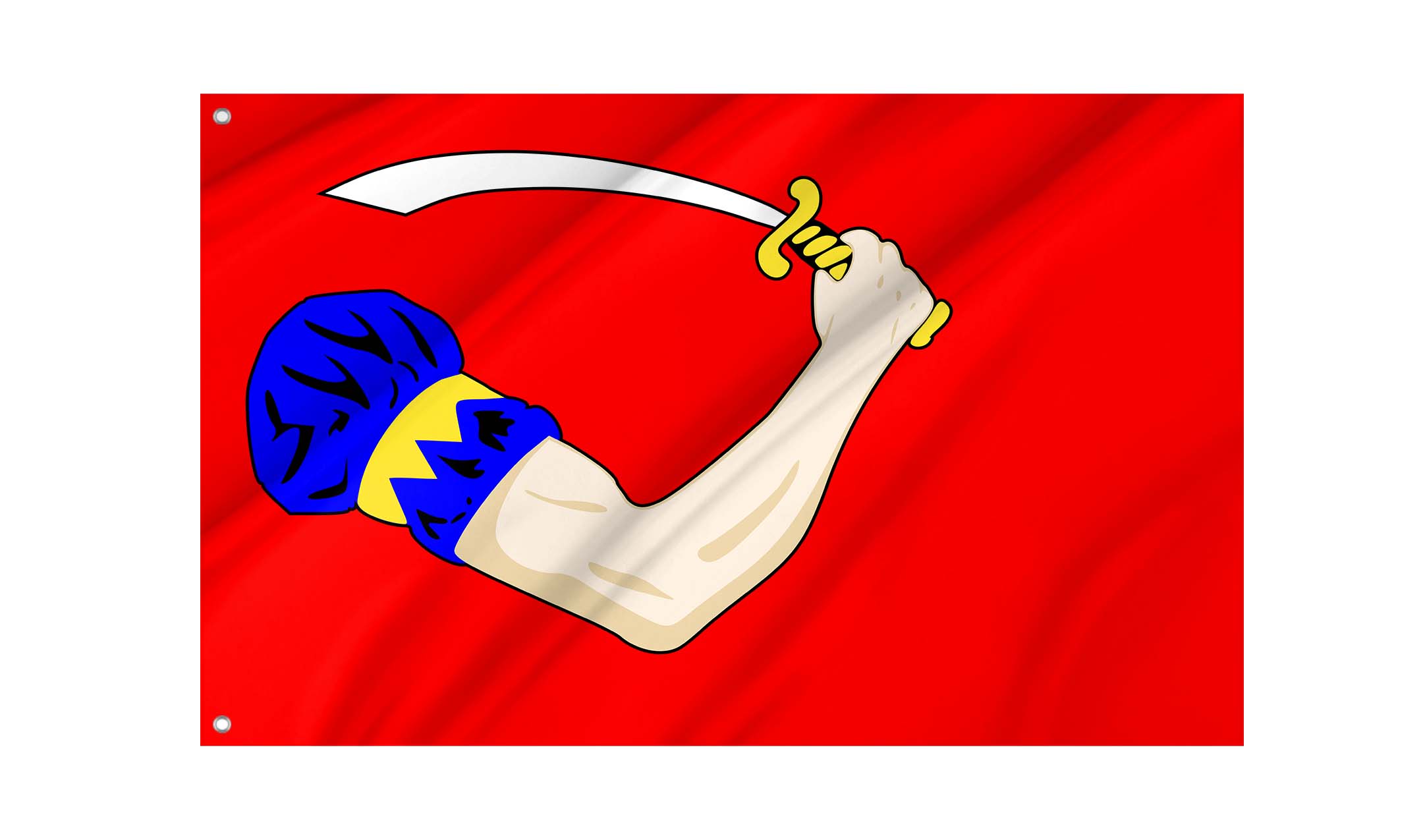 Polish War Jack 17th Century Flag for Indoor & Outdoor Use