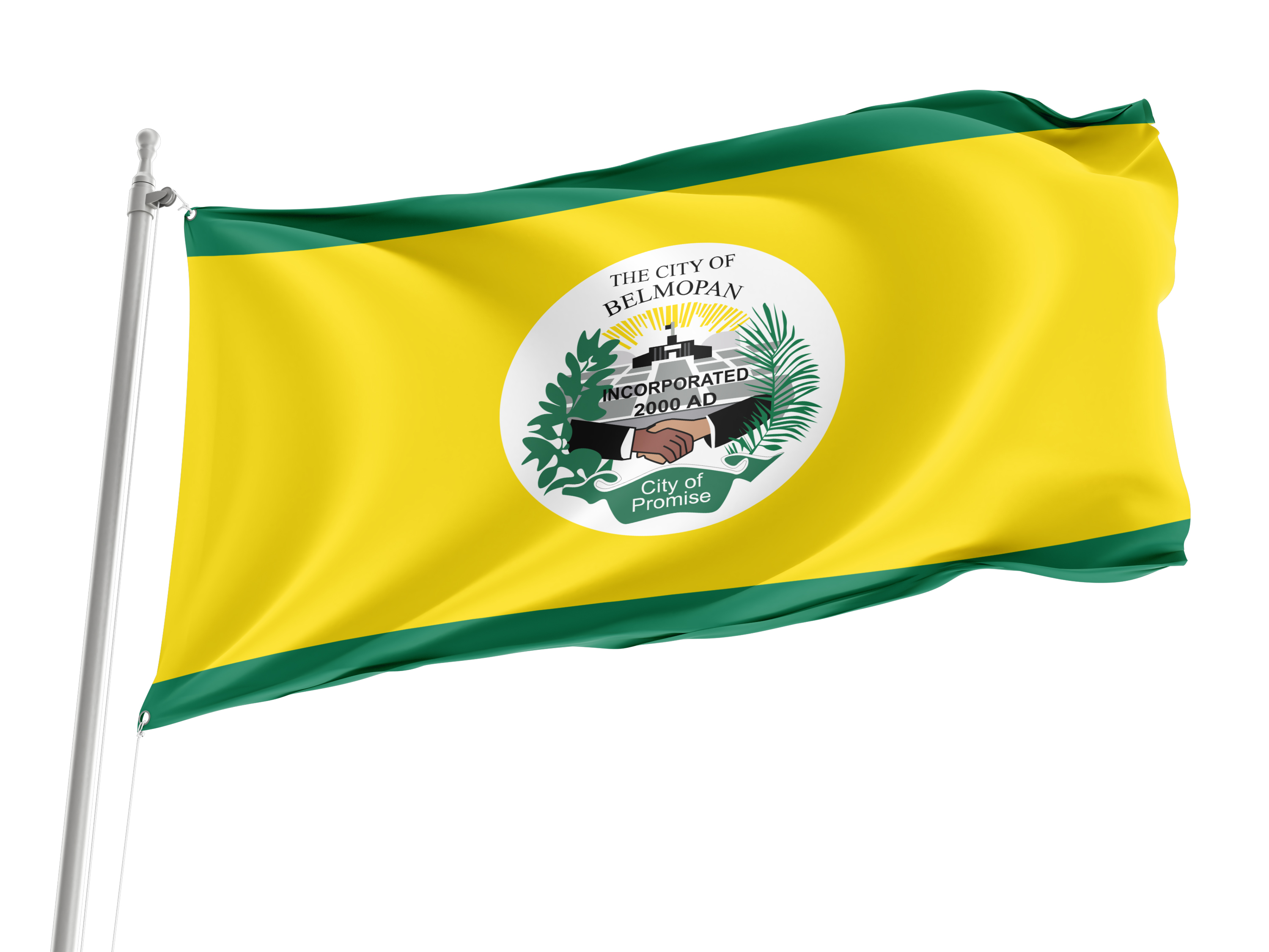 Belmopan Flag for Indoor & Outdoor Use