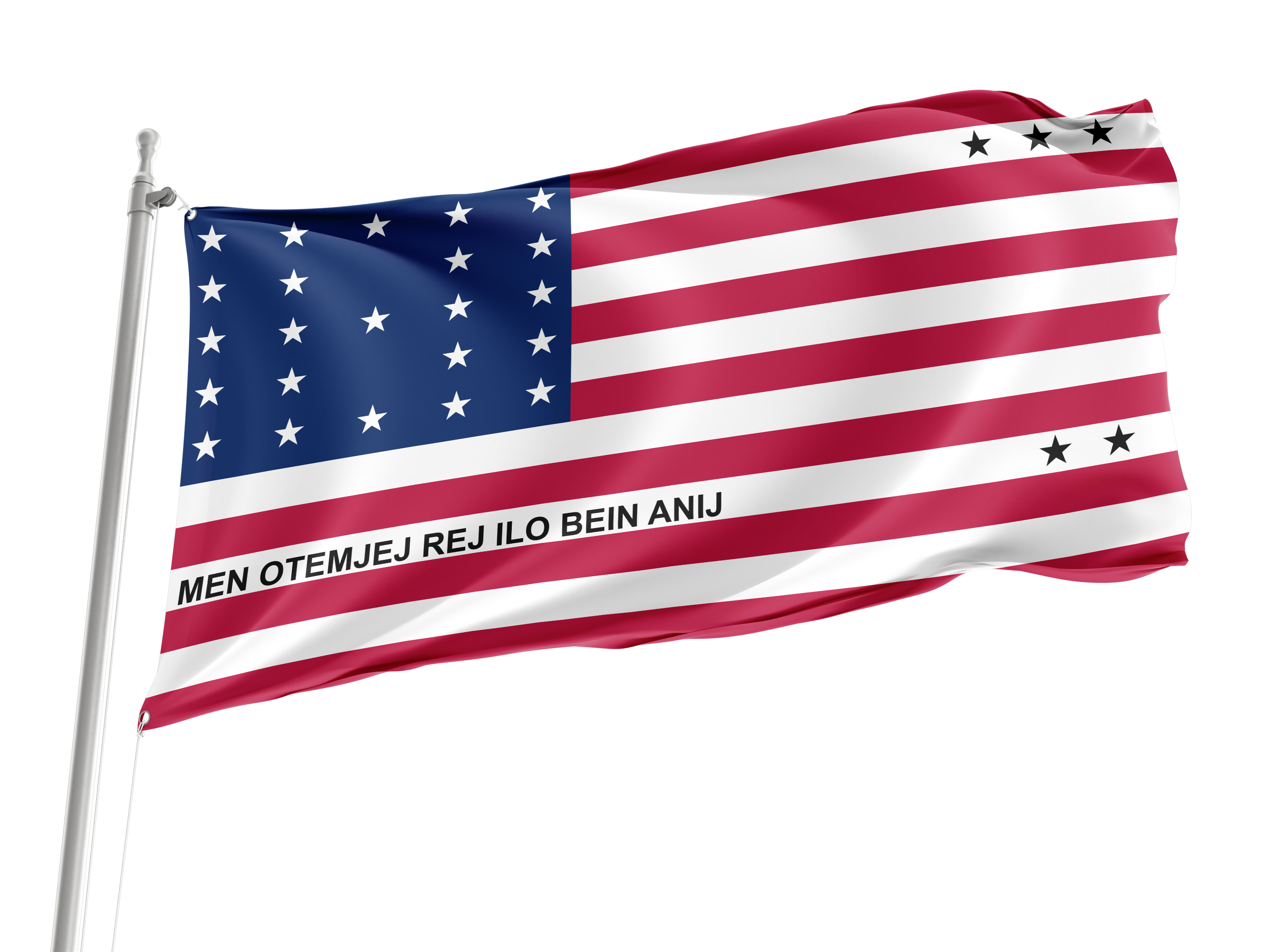 Bikini Atoll Flag for Indoor & Outdoor Use
