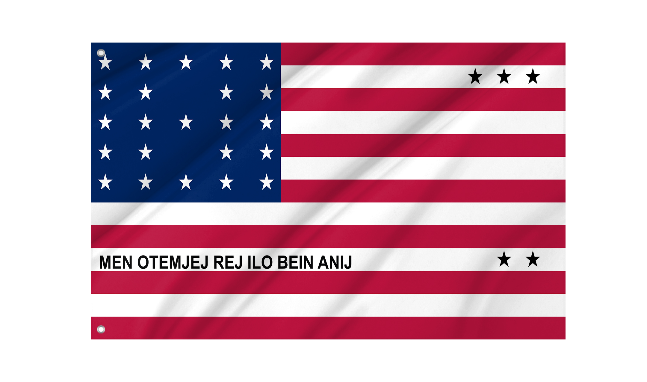Bikini Atoll Flag for Indoor & Outdoor Use