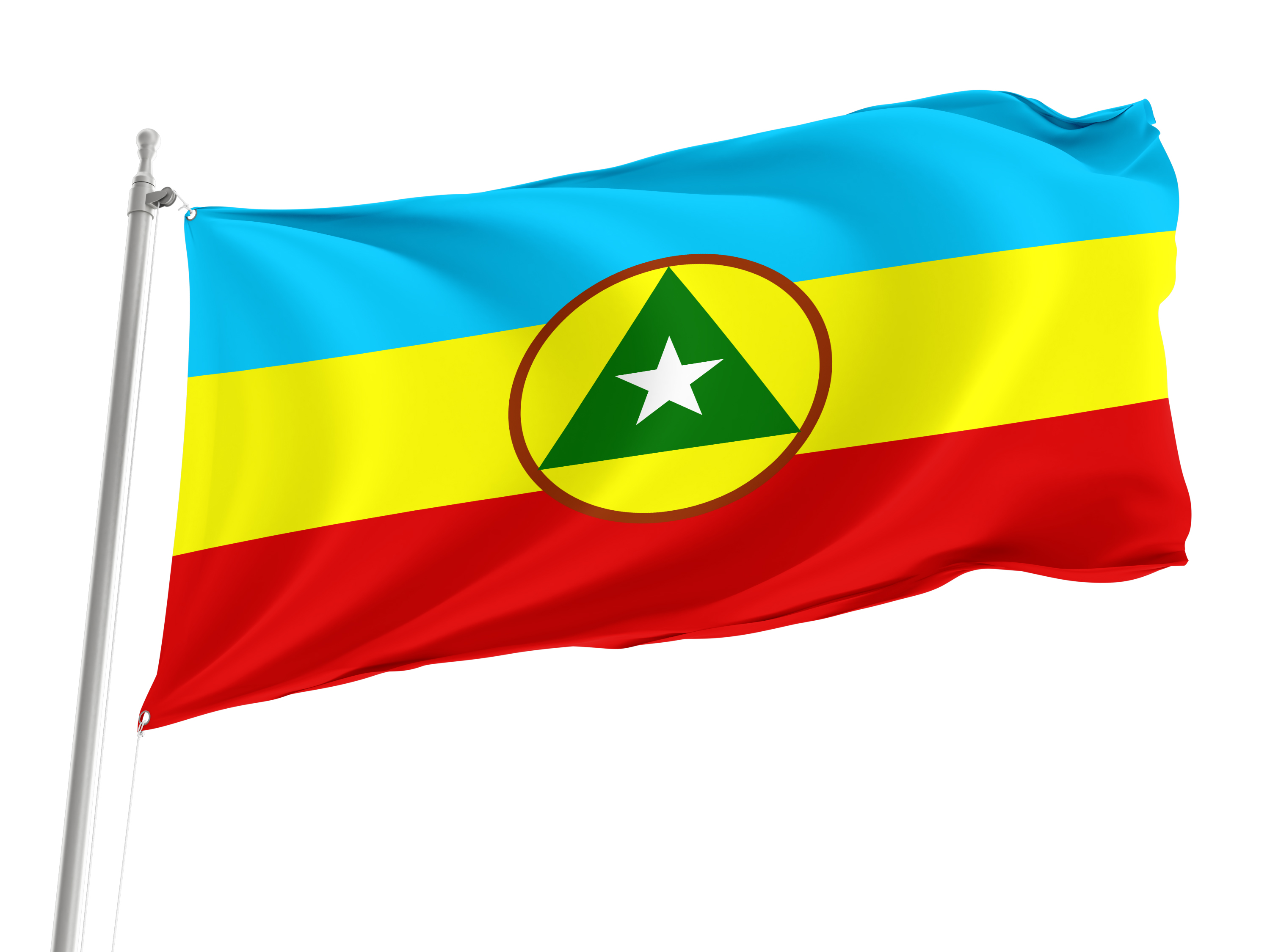 Cabinda Province Flag for Indoor & Outdoor Use