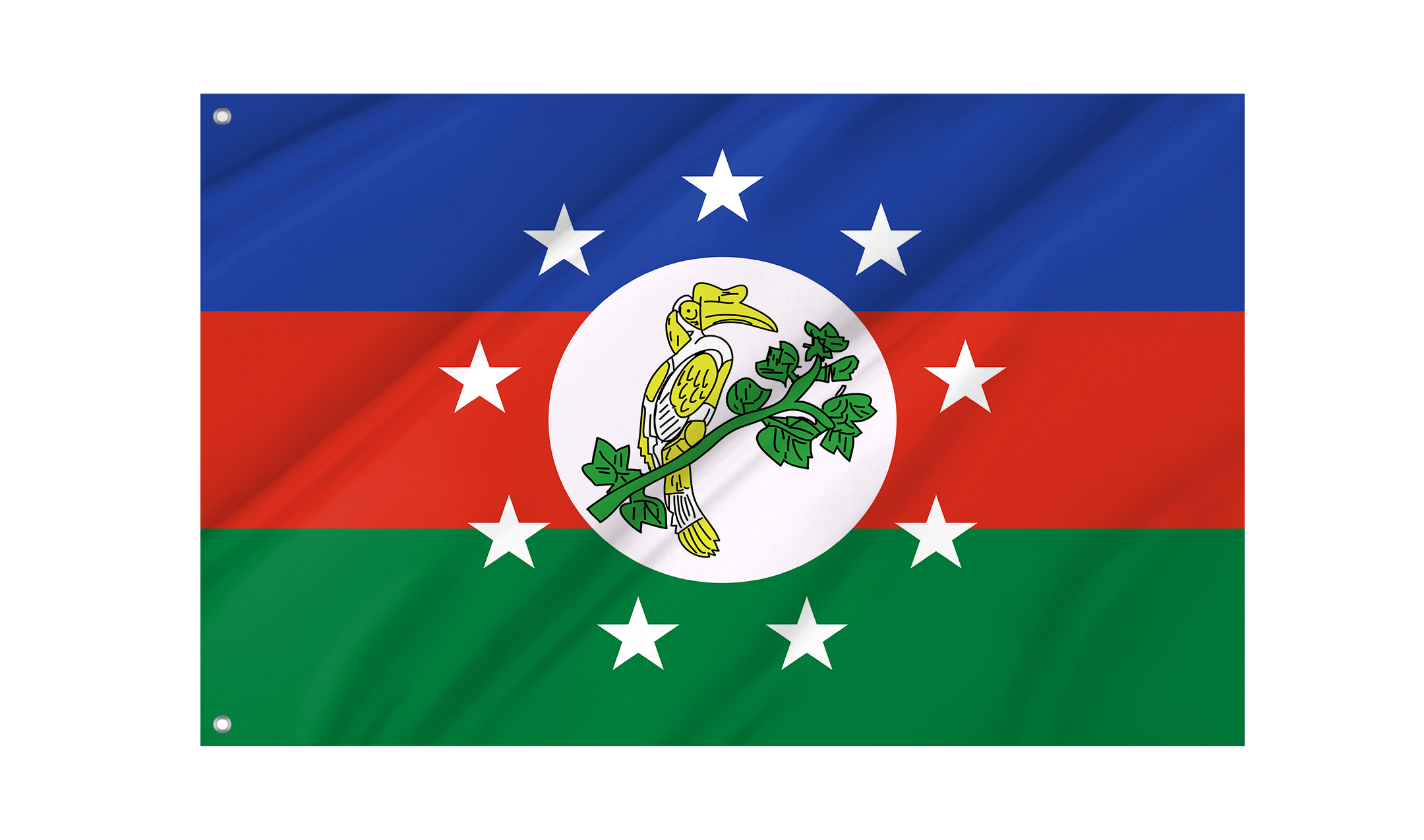 Chin State Flag for Indoor & Outdoor Use
