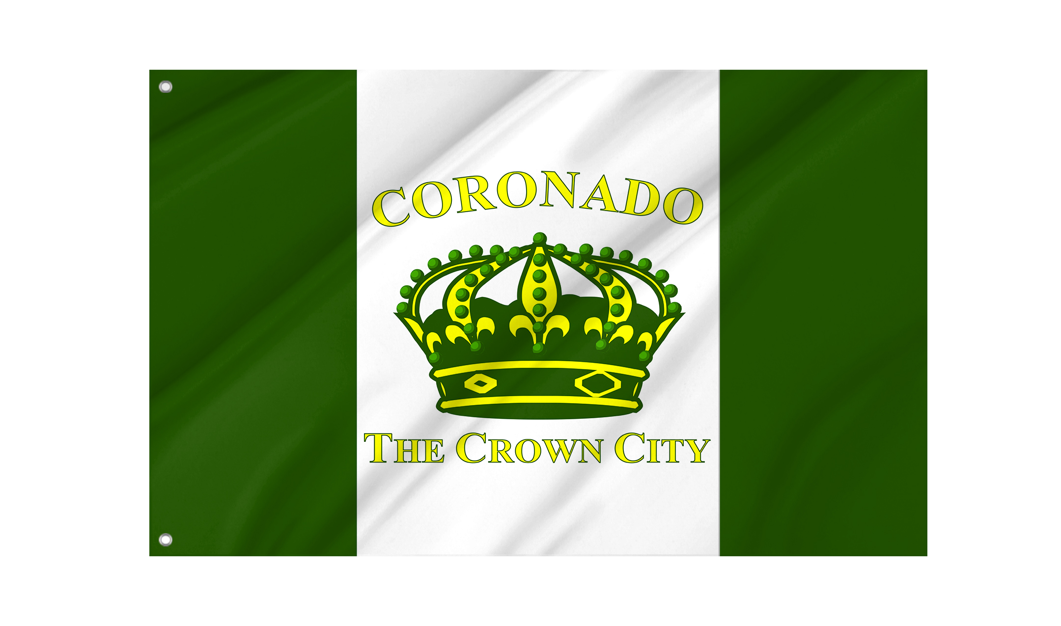 Coronado Flag for Indoor & Outdoor Use
