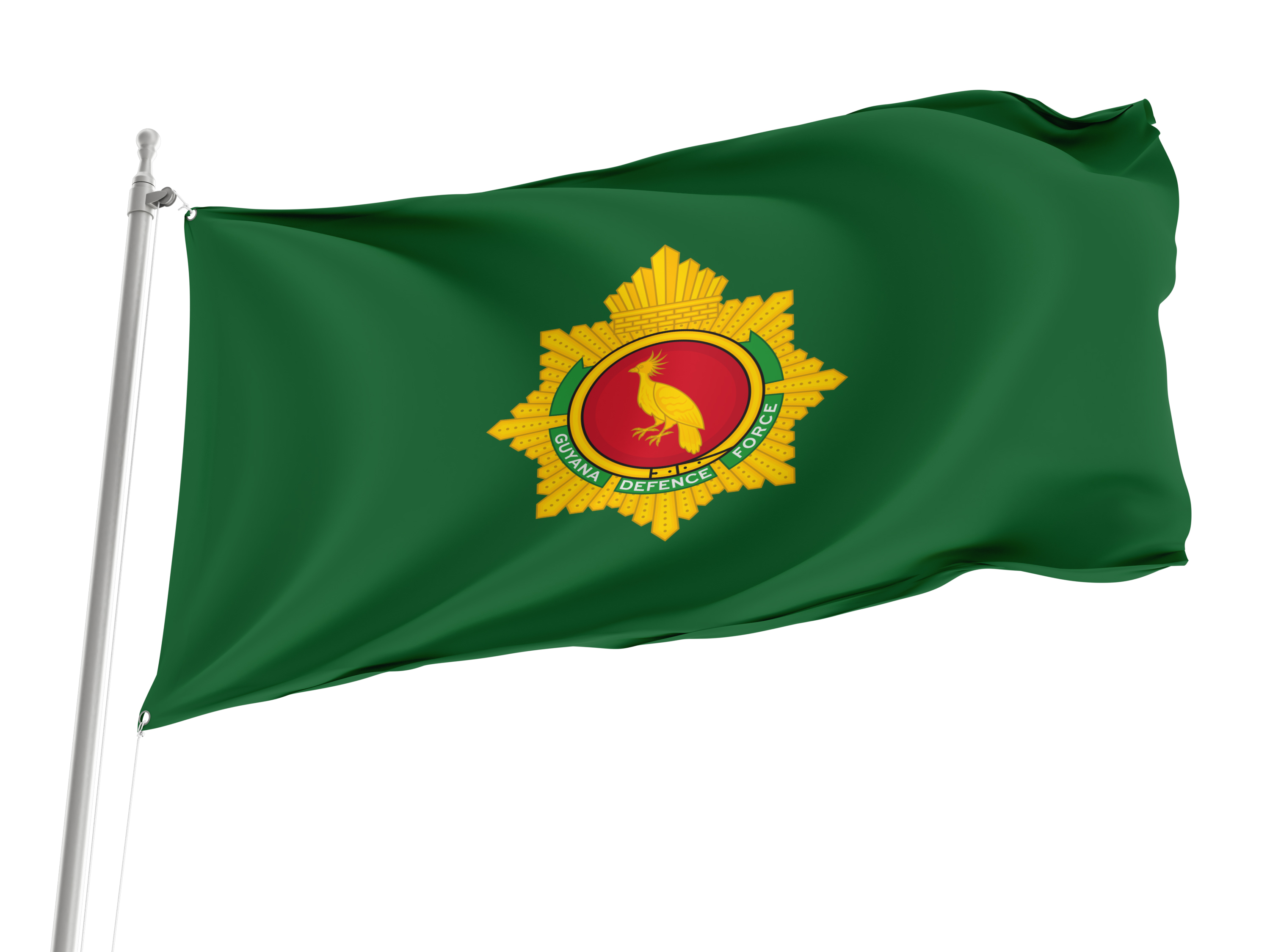 Guyana Defence Force Flag for Indoor & Outdoor Use