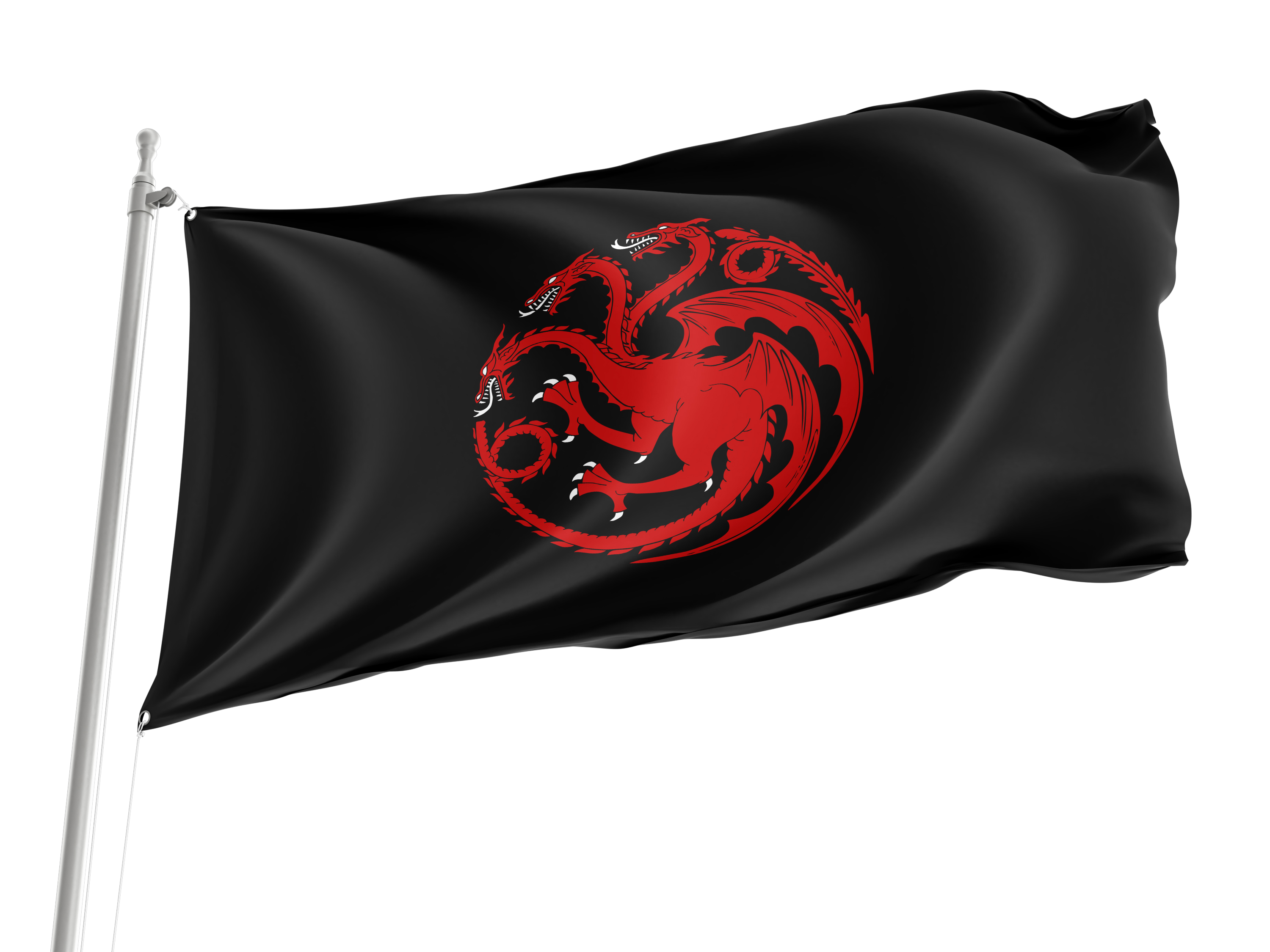 House Targaryen of Dragonstone Flag for Indoor & Outdoor Use