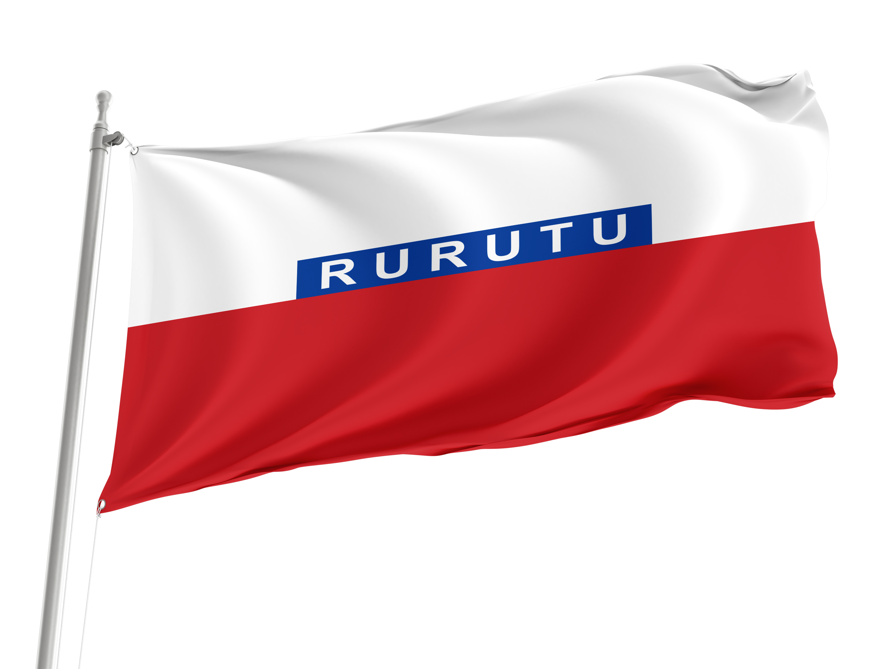 Rurutu Flag for Indoor & Outdoor Use