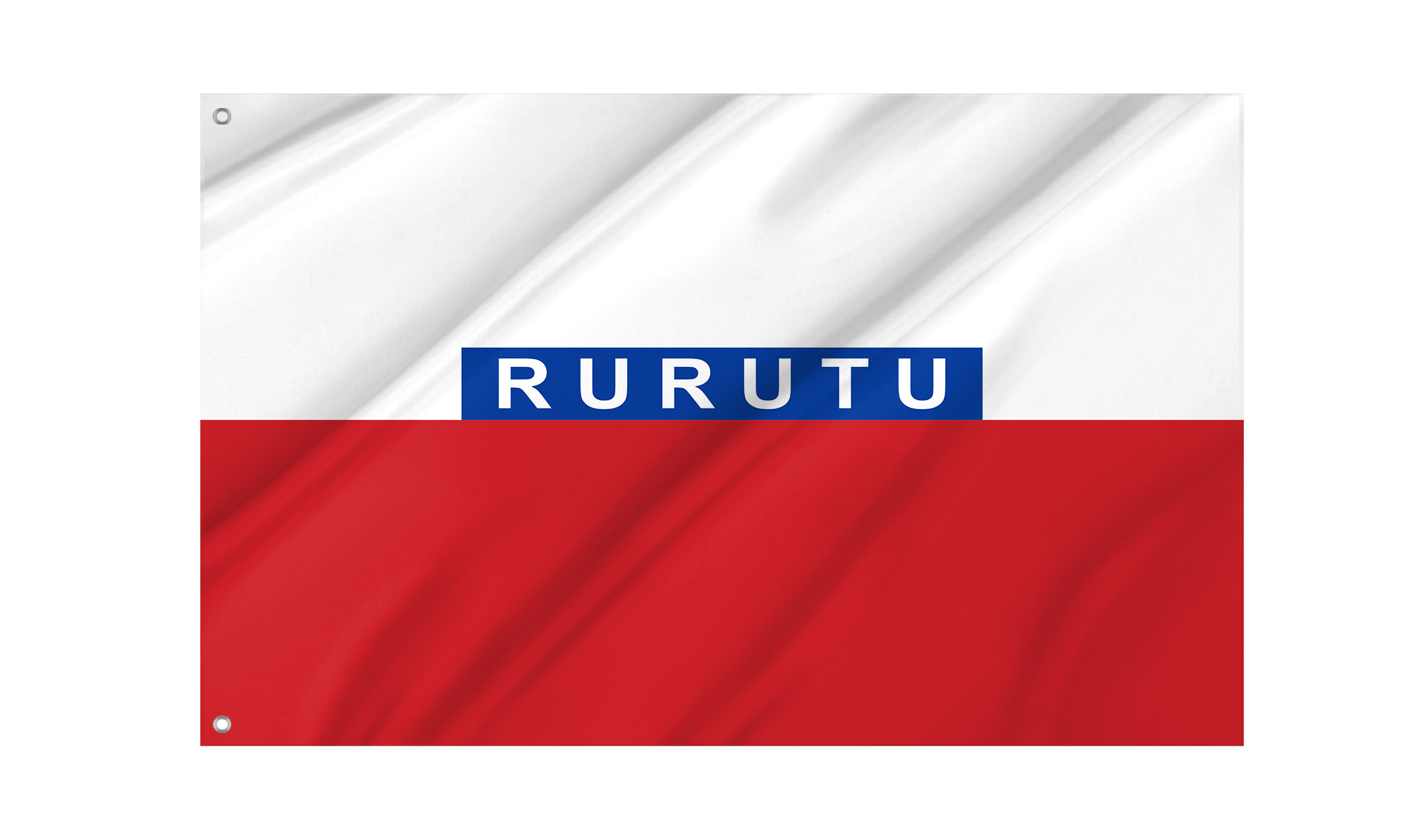 Rurutu Flag for Indoor & Outdoor Use