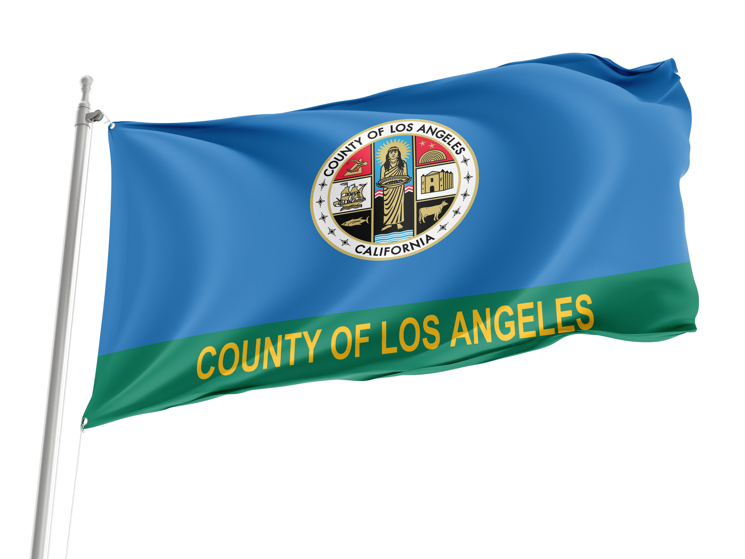 Los Angeles County Flag for Indoor & Outdoor Use
