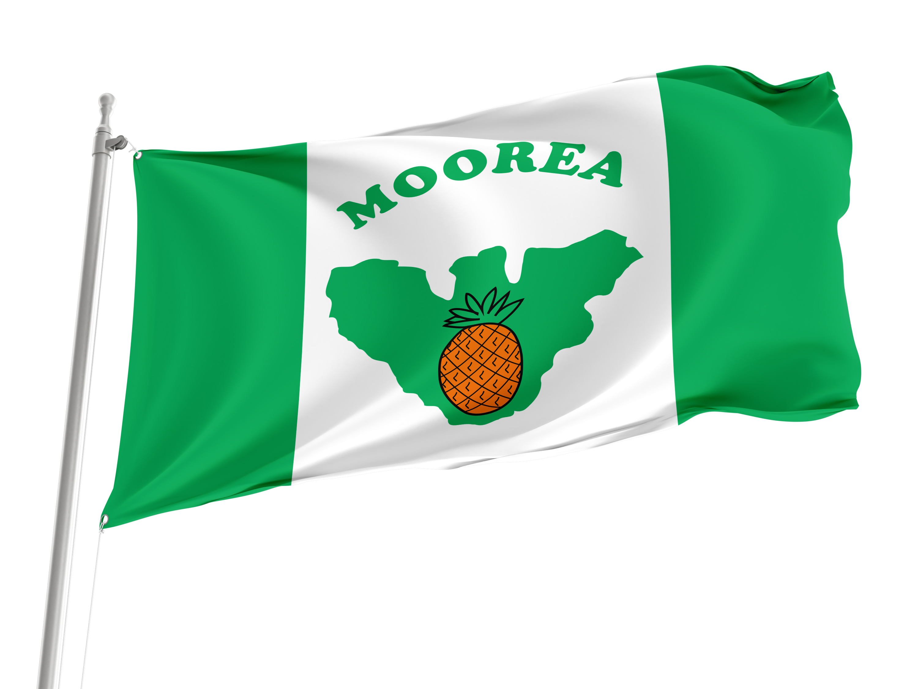 Moorea Maiao Flag for Indoor & Outdoor Use