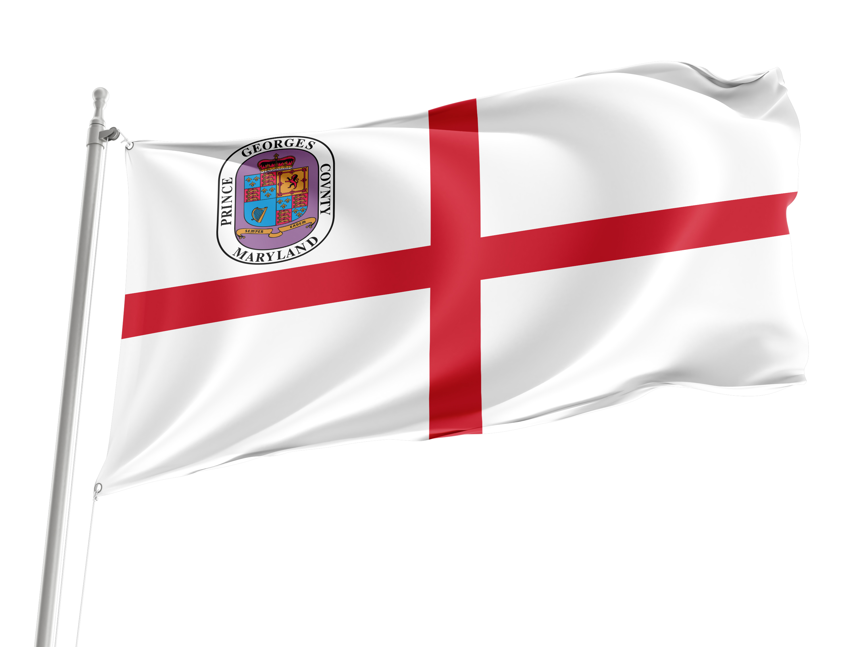 Prince George's County Flag for Indoor & Outdoor Use