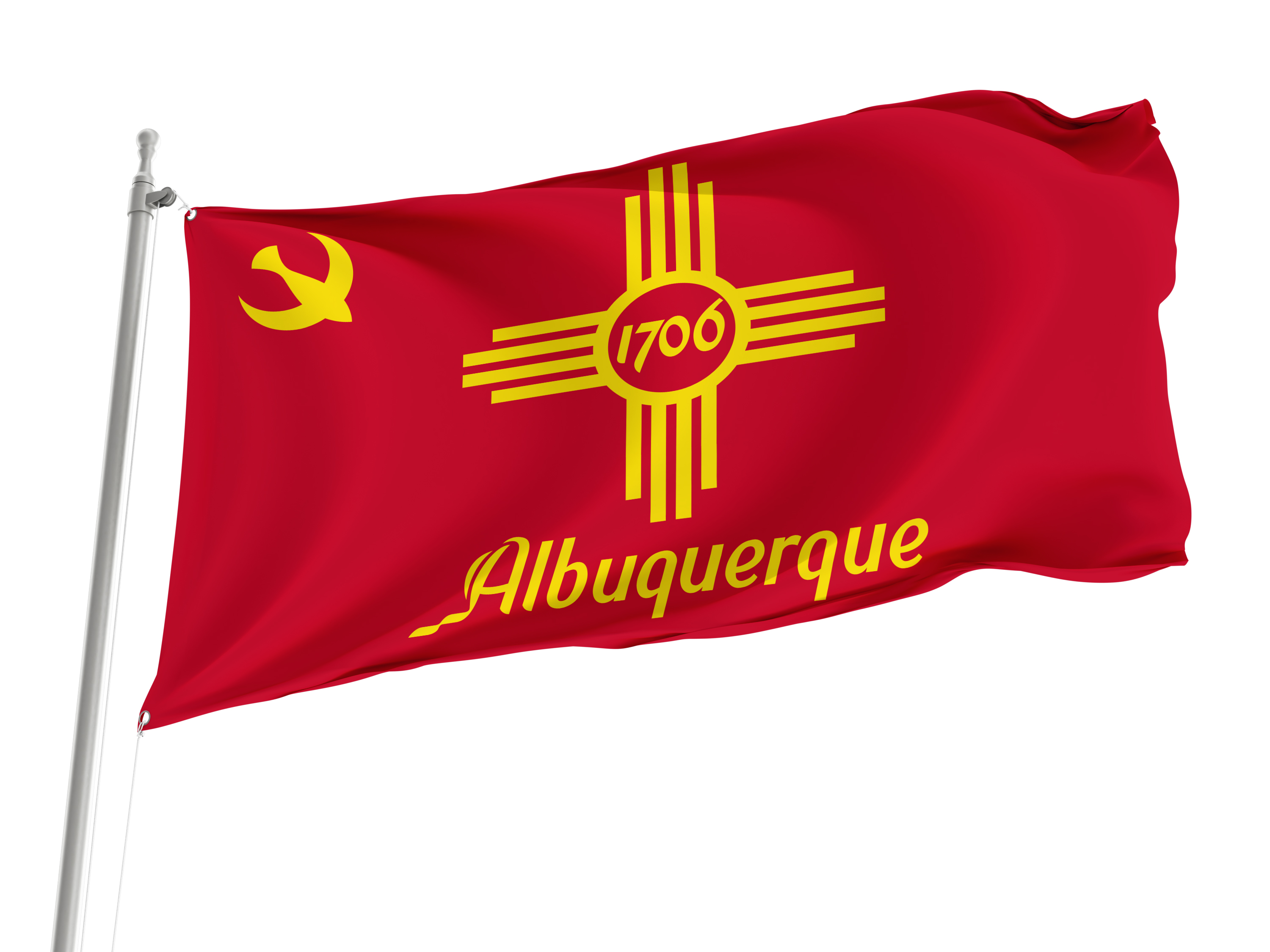 Albuquerque Flag for Indoor & Outdoor Use