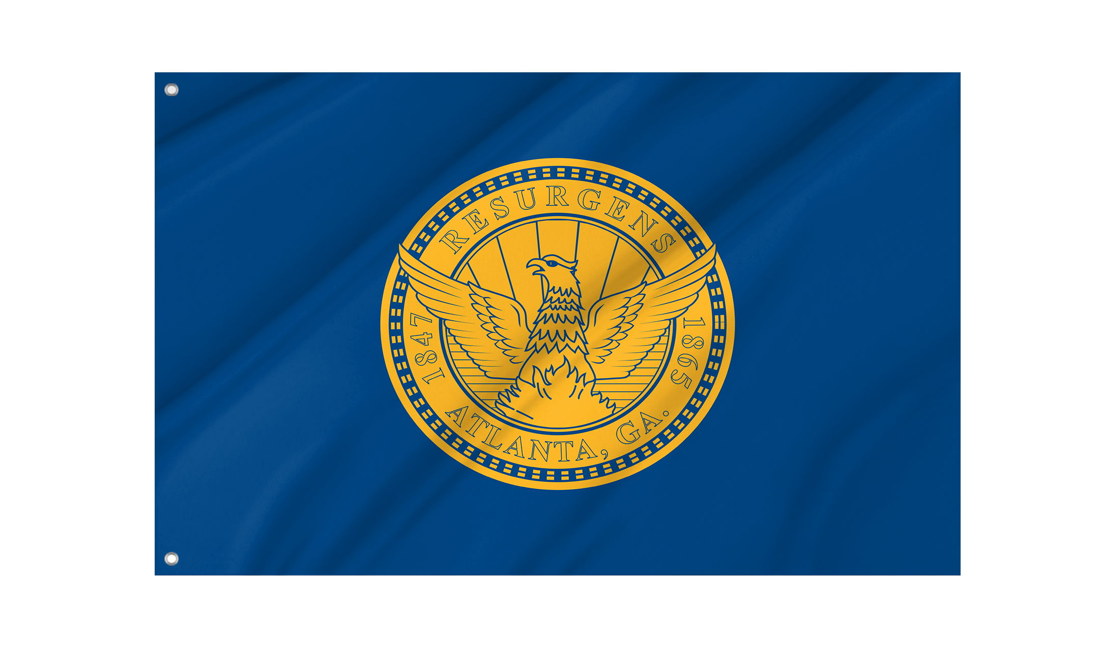 Atlanta Flag for Indoor & Outdoor Use