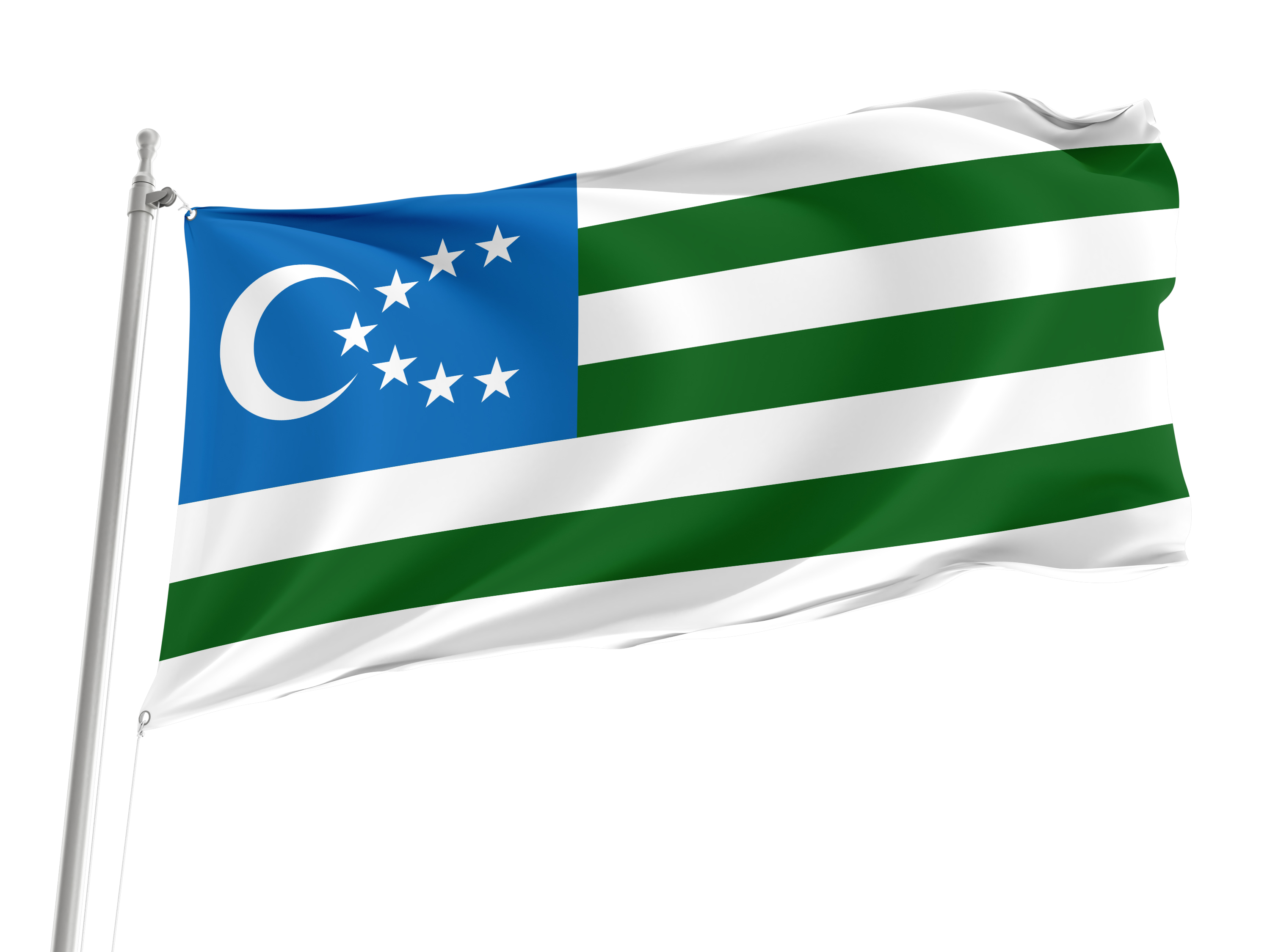 Mountain Republic Flag for Indoor & Outdoor Use